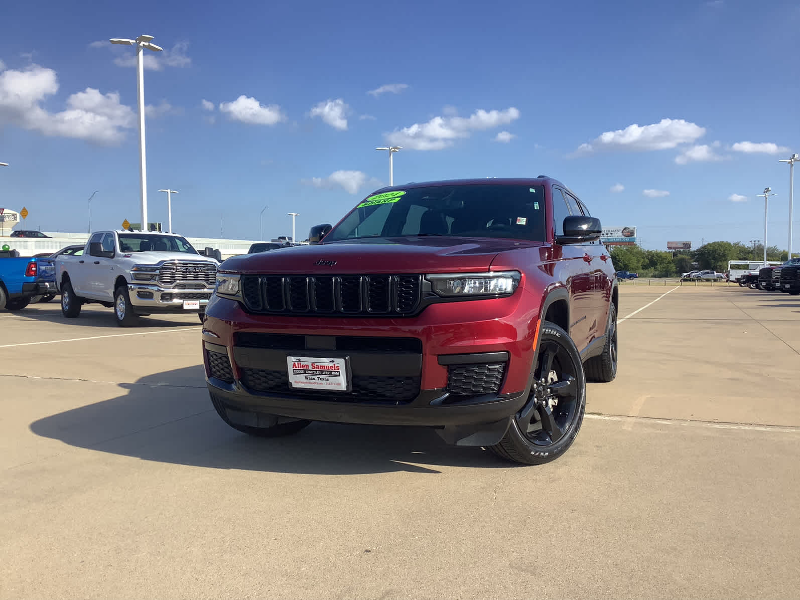Used Car 2024 Jeep Grand Cherokee L  Altitude X For Sale Under $40,000 In Waco, Texas