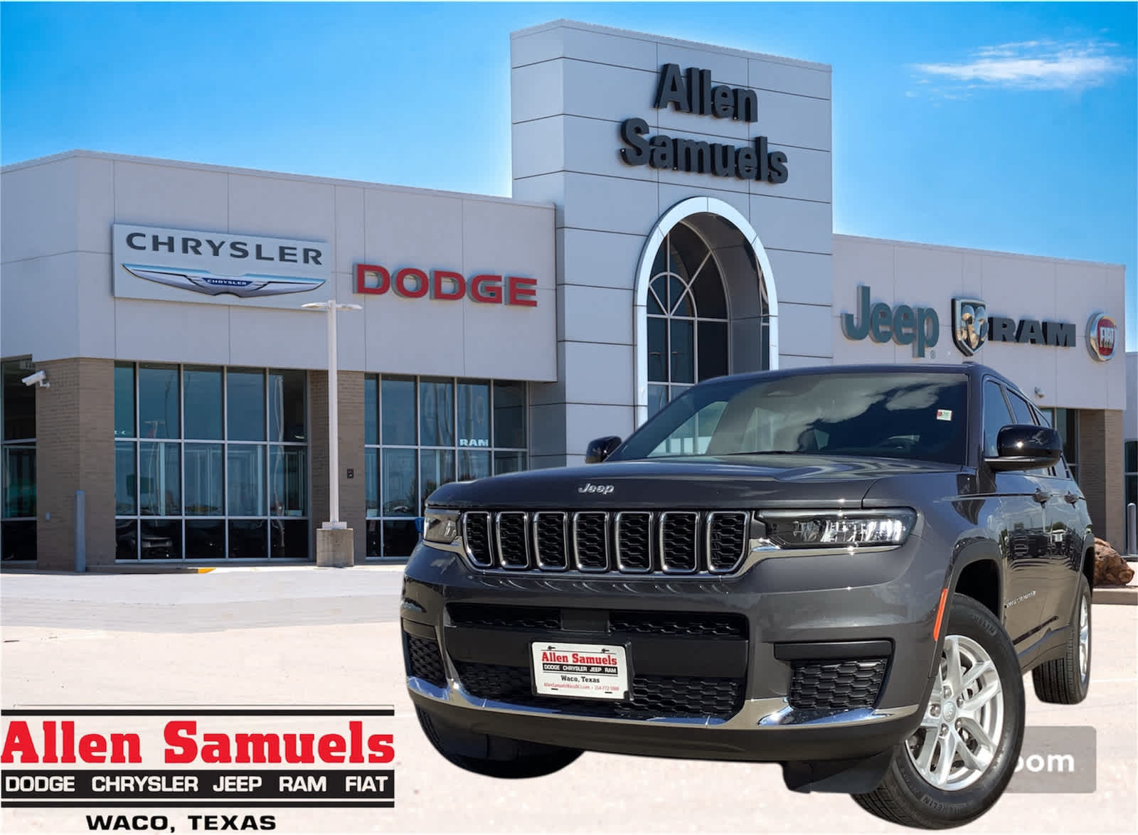 New Car 2025 Jeep Grand Cherokee L  Laredo X For Sale Under $50,000 In Waco, Texas