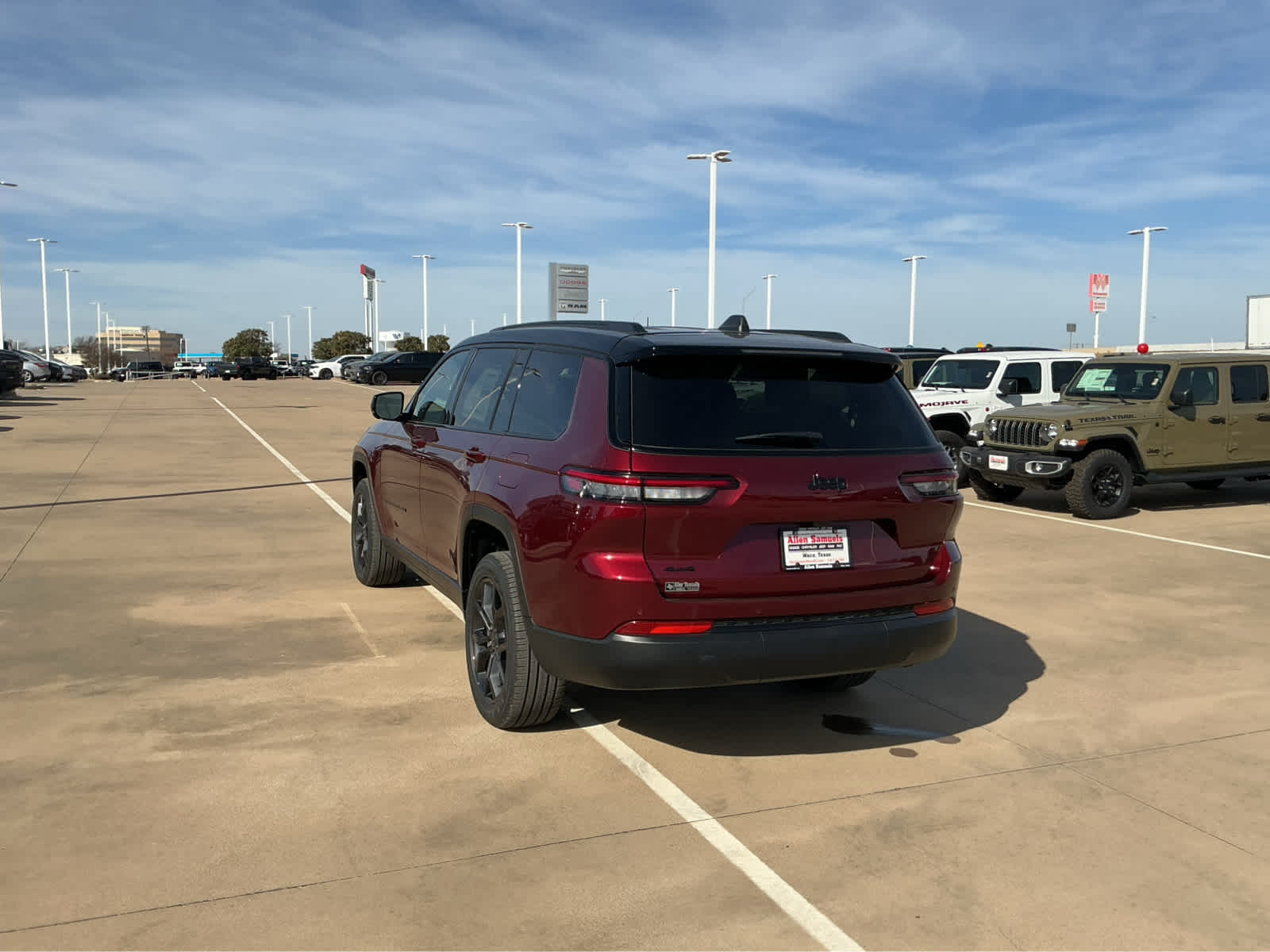New Car 2025 Jeep Grand Cherokee L  Limited For Sale Under $60,000 In Waco, Texas