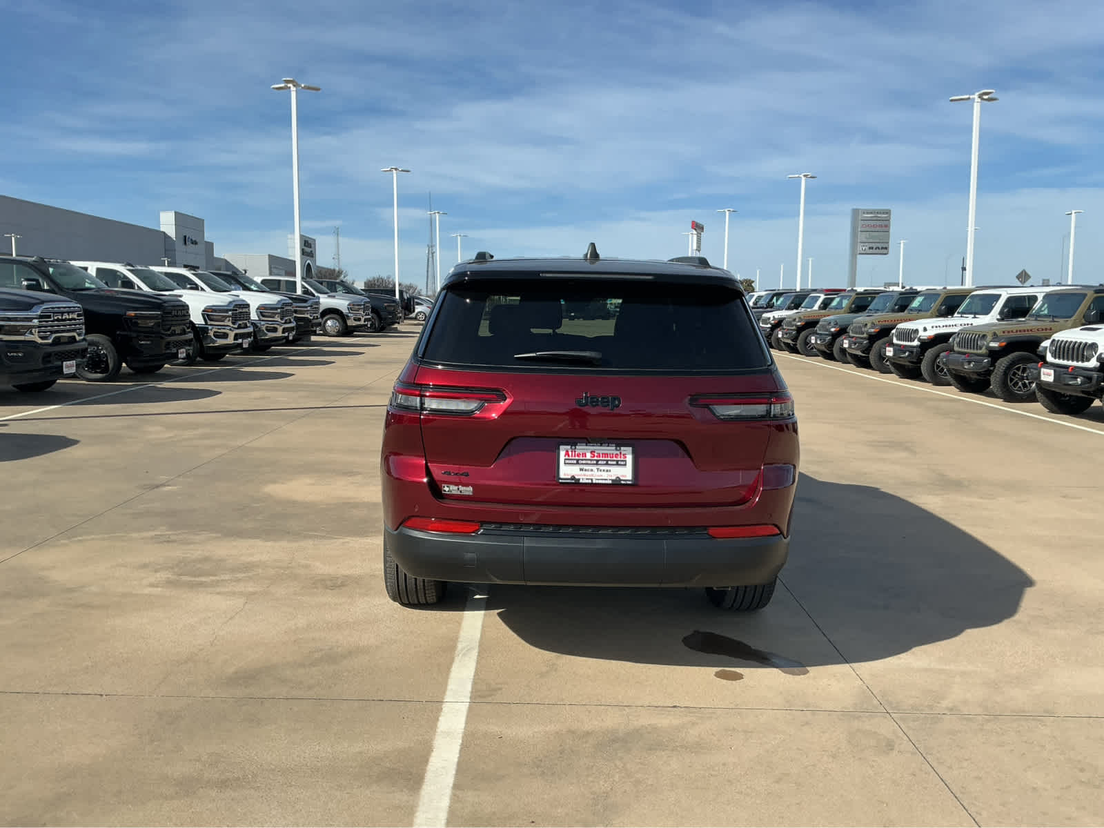 New Car 2025 Jeep Grand Cherokee L  Limited For Sale Under $60,000 In Waco, Texas