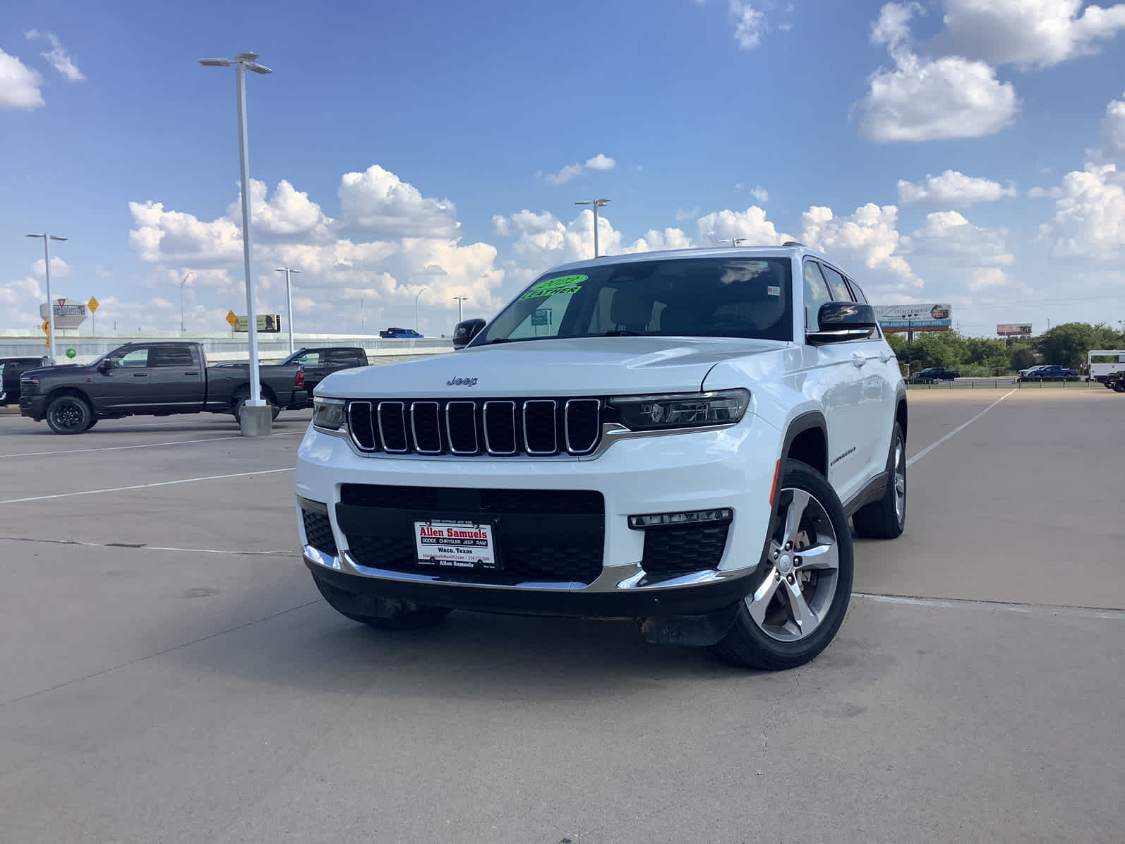Used Car 2022 Jeep Grand Cherokee L  Limited For Sale Under $35,000 In Waco, Texas