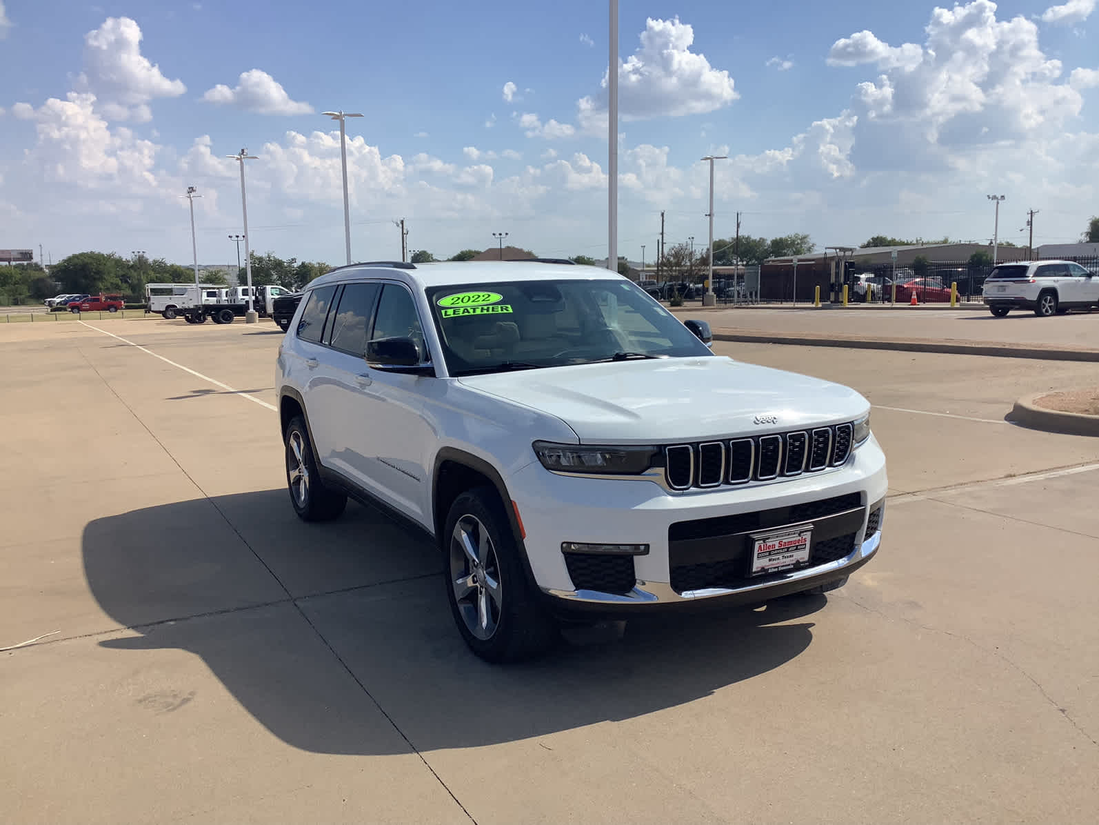 Used Car 2022 Jeep Grand Cherokee L  Limited For Sale Under $35,000 In Waco, Texas