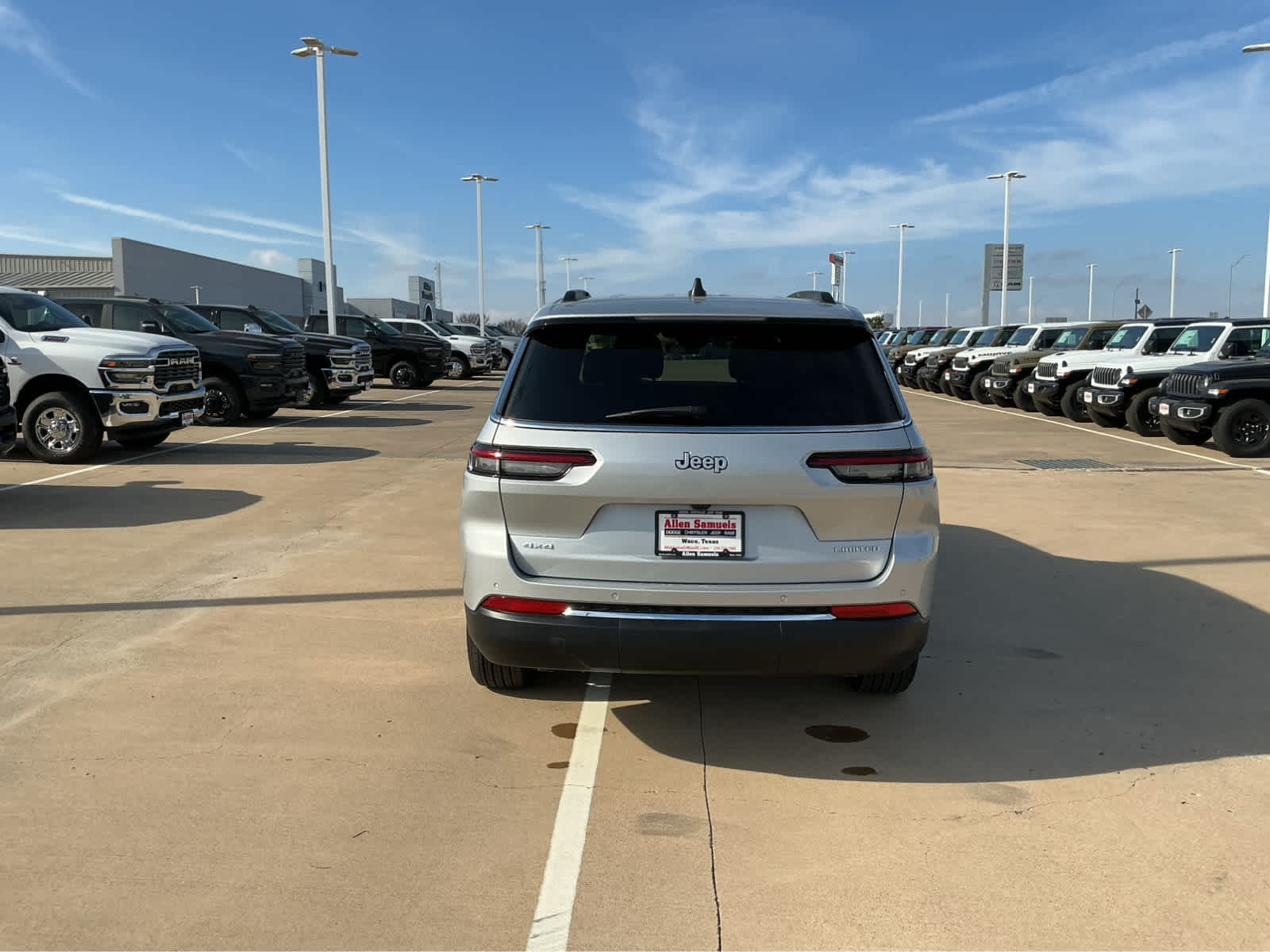 New Car 2025 Jeep Grand Cherokee L  Limited For Sale Under $50,000 In Waco, Texas