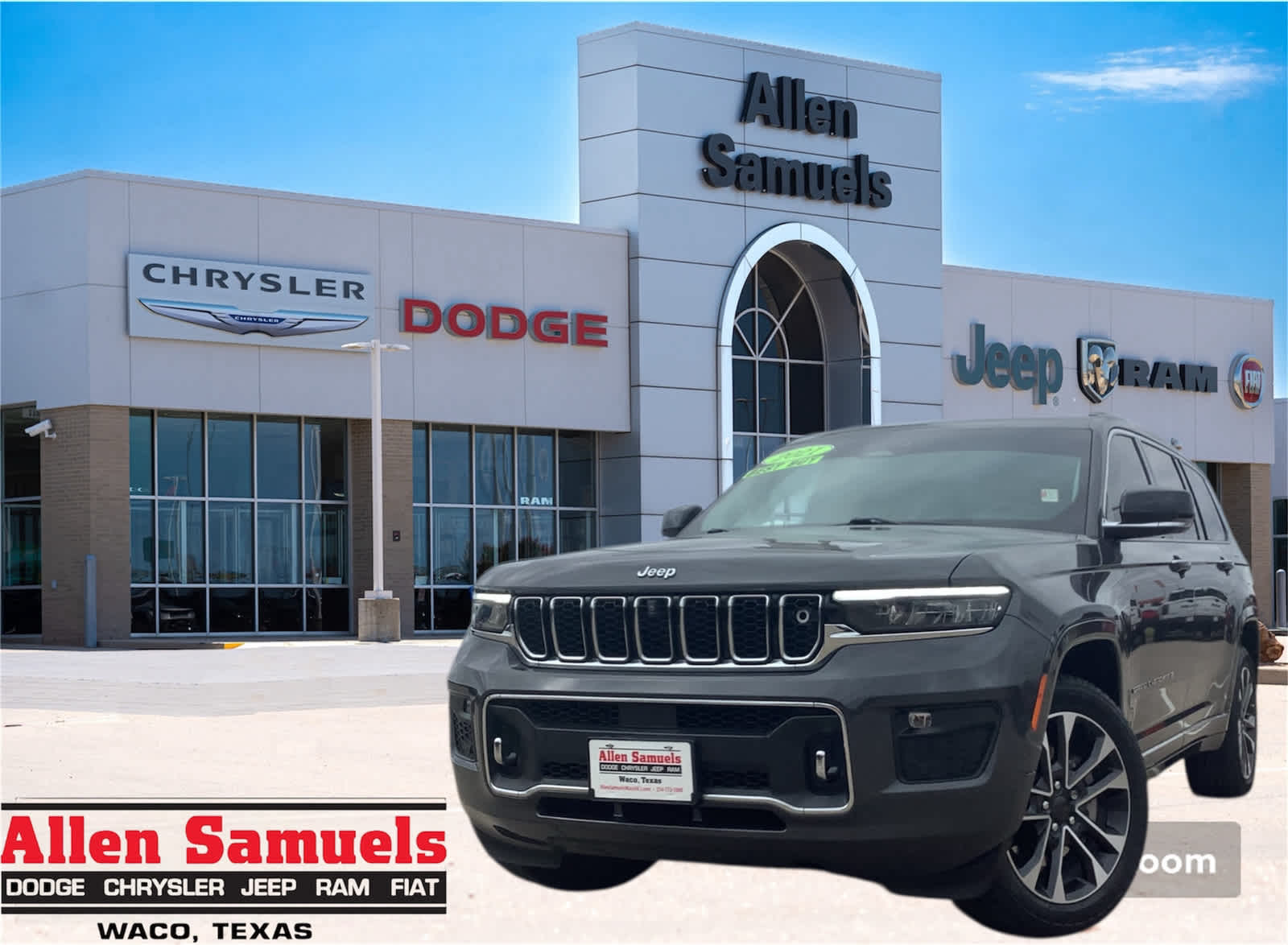Used Car 2021 Jeep Grand Cherokee L  Overland For Sale Under $40,000 In Waco, Texas