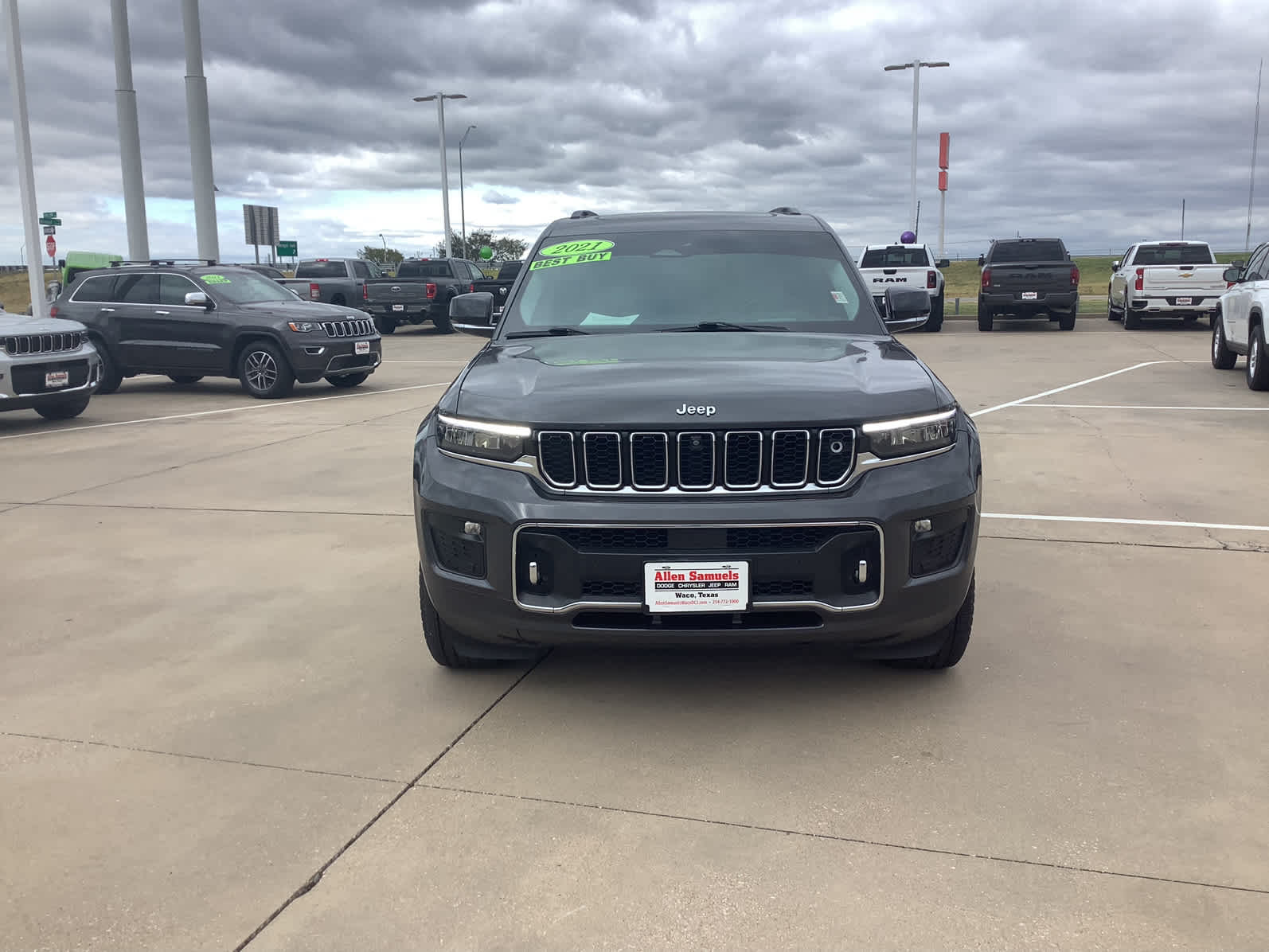 Used Car 2021 Jeep Grand Cherokee L  Overland For Sale Under $40,000 In Waco, Texas
