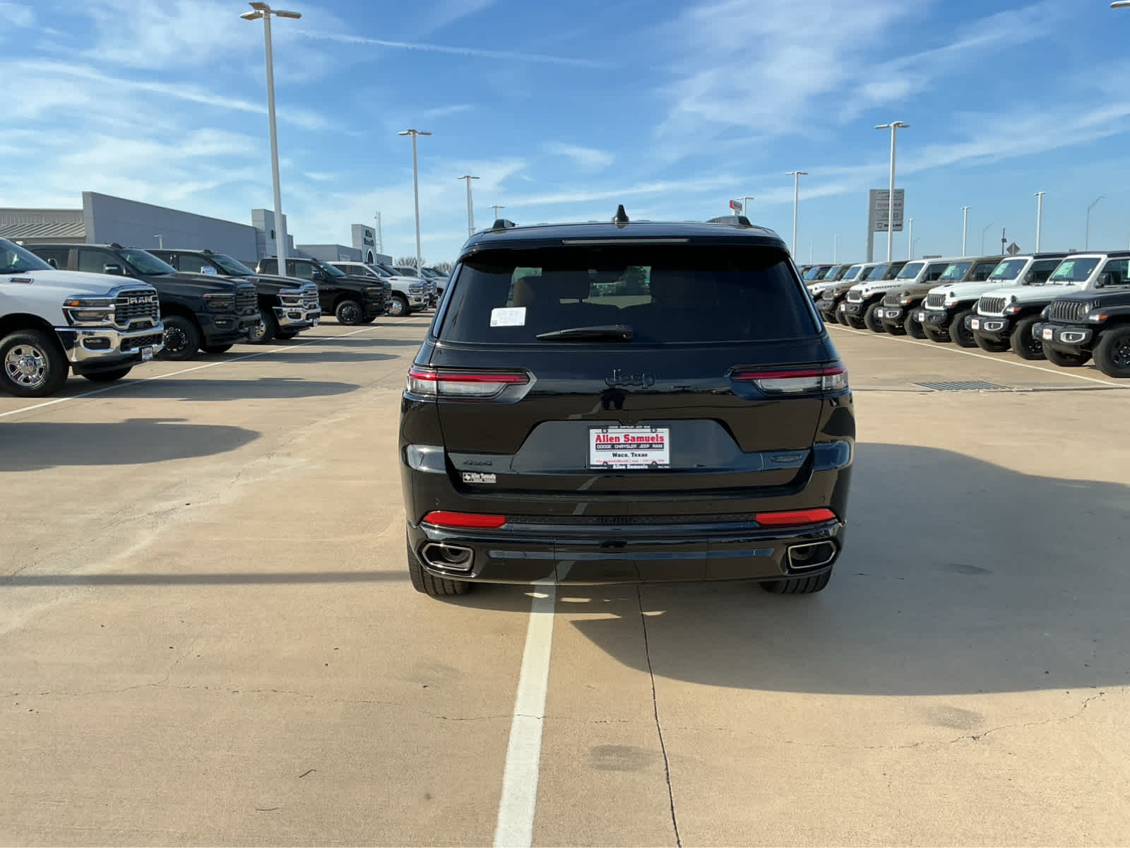 New Car 2025 Jeep Grand Cherokee L  Summit For Sale Under $70,000 In Waco, Texas