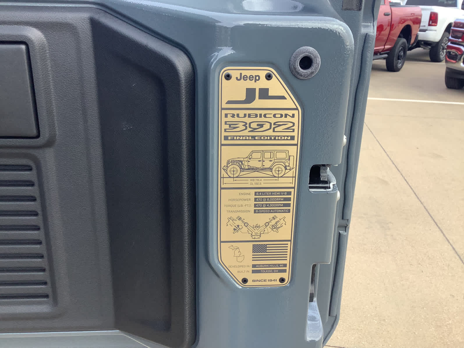 New Car 2025 Jeep Wrangler  Rubicon 392 Final Edition For Sale Under $100,000 In Waco, Texas