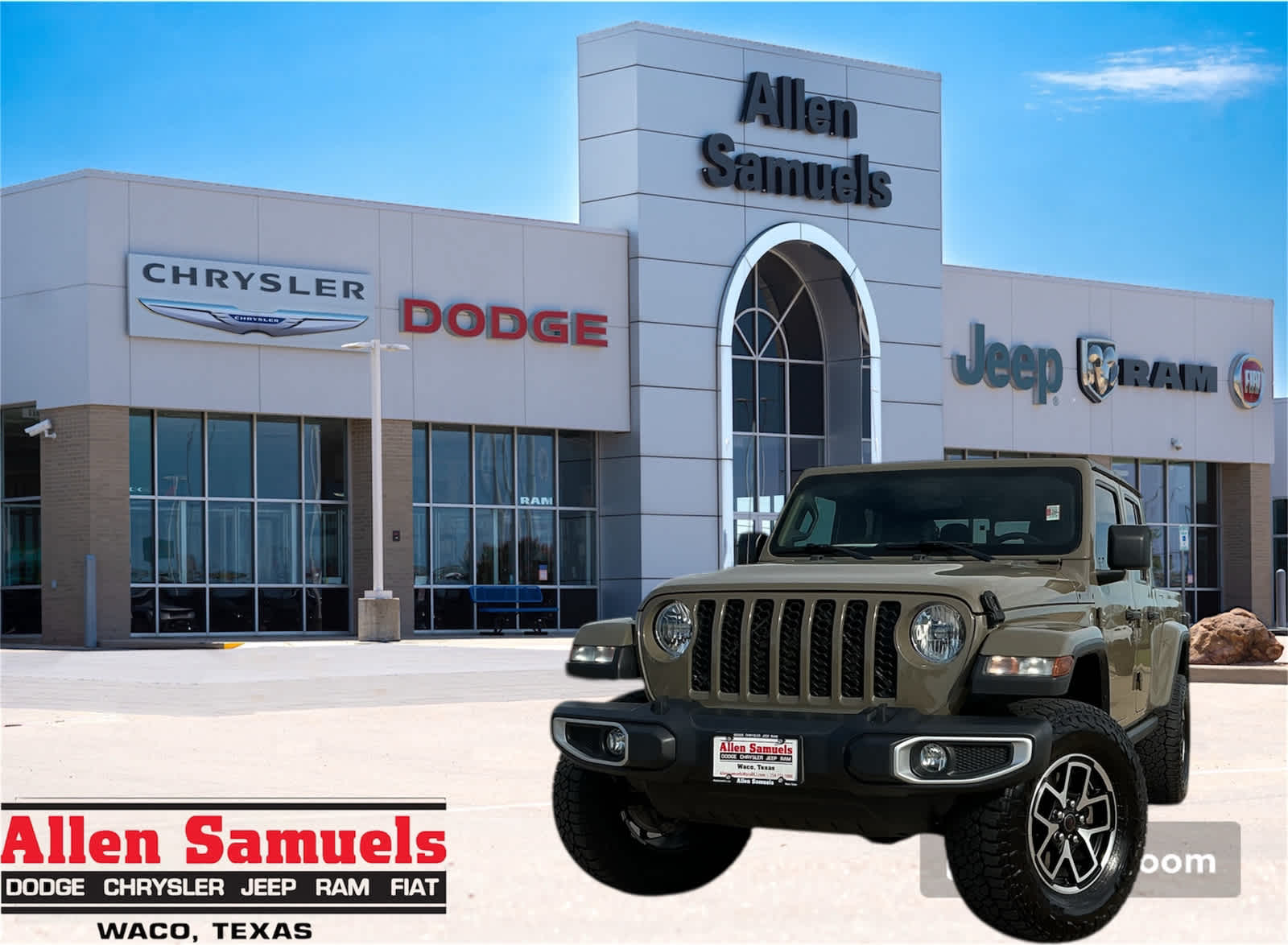 Used Car 2020 Jeep Gladiator  Sport S For Sale Under $25,000 In Waco, Texas