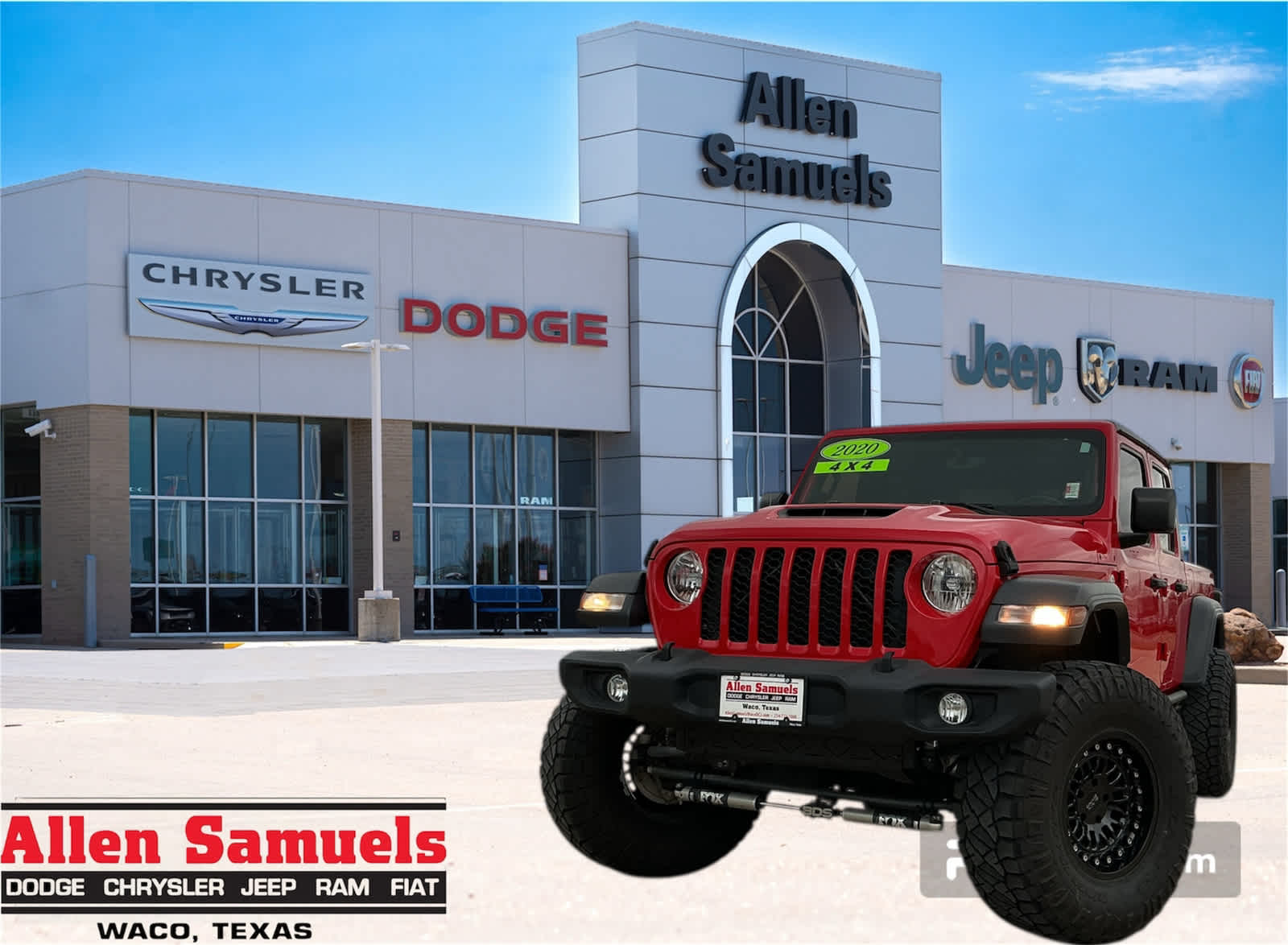 Used Car 2020 Jeep Gladiator  Sport S For Sale Under $30,000 In Waco, Texas