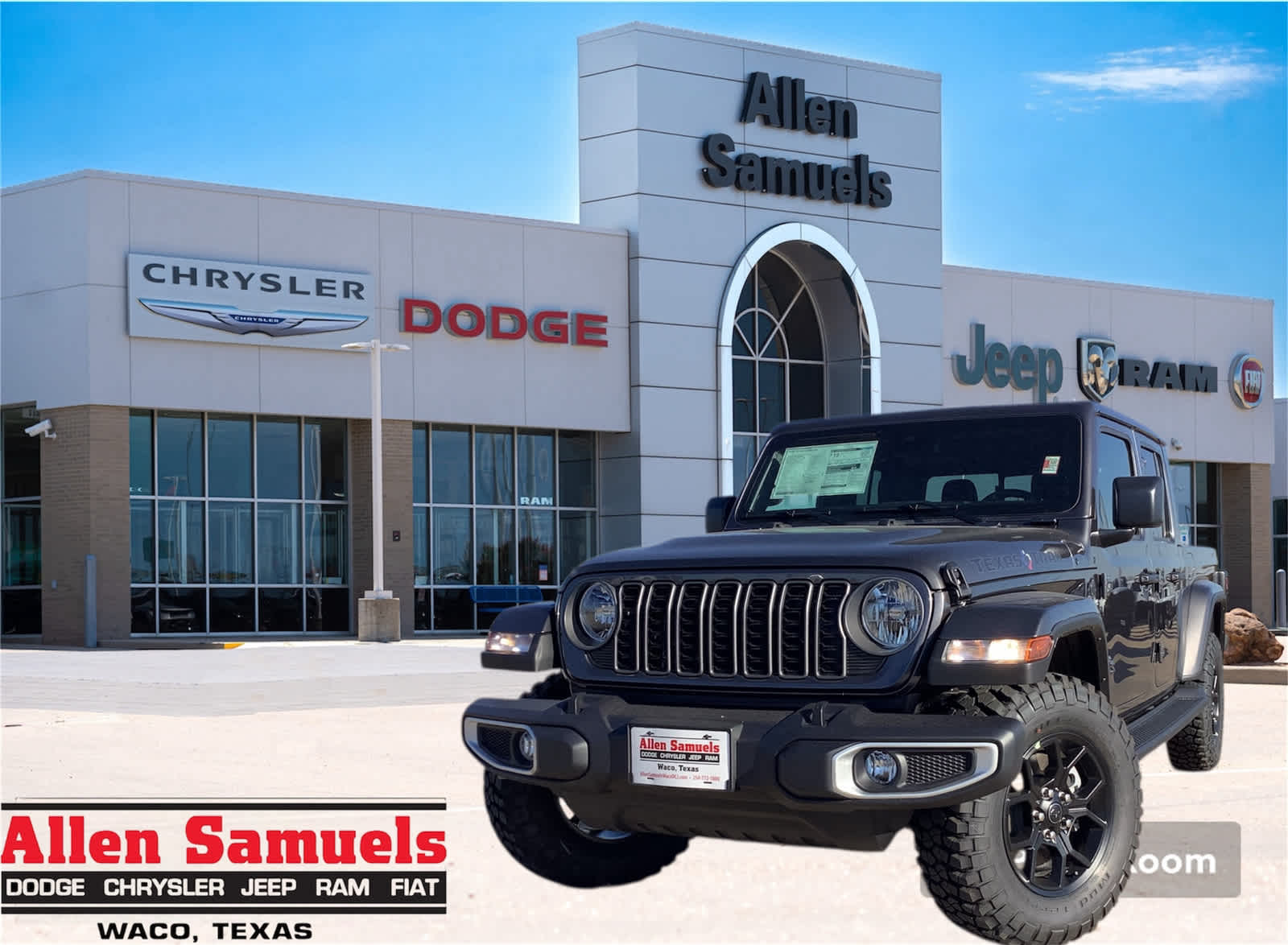 New Car 2025 Jeep Gladiator  Texas Trail For Sale Under $50,000 In Waco, Texas