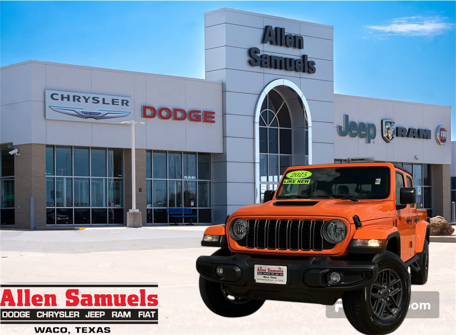 Used Car 2025 Jeep Gladiator  Sport S For Sale Under $40,000 In Waco, Texas