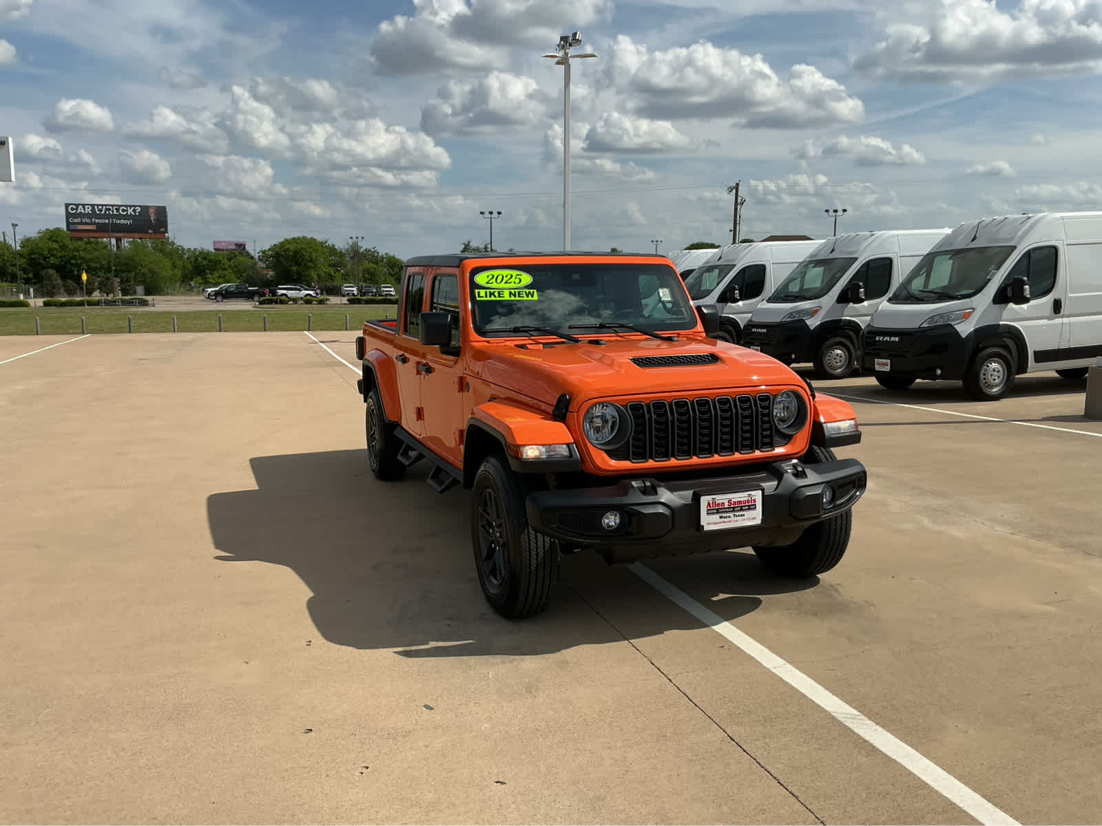 Used Car 2025 Jeep Gladiator  Sport S For Sale Under $40,000 In Waco, Texas
