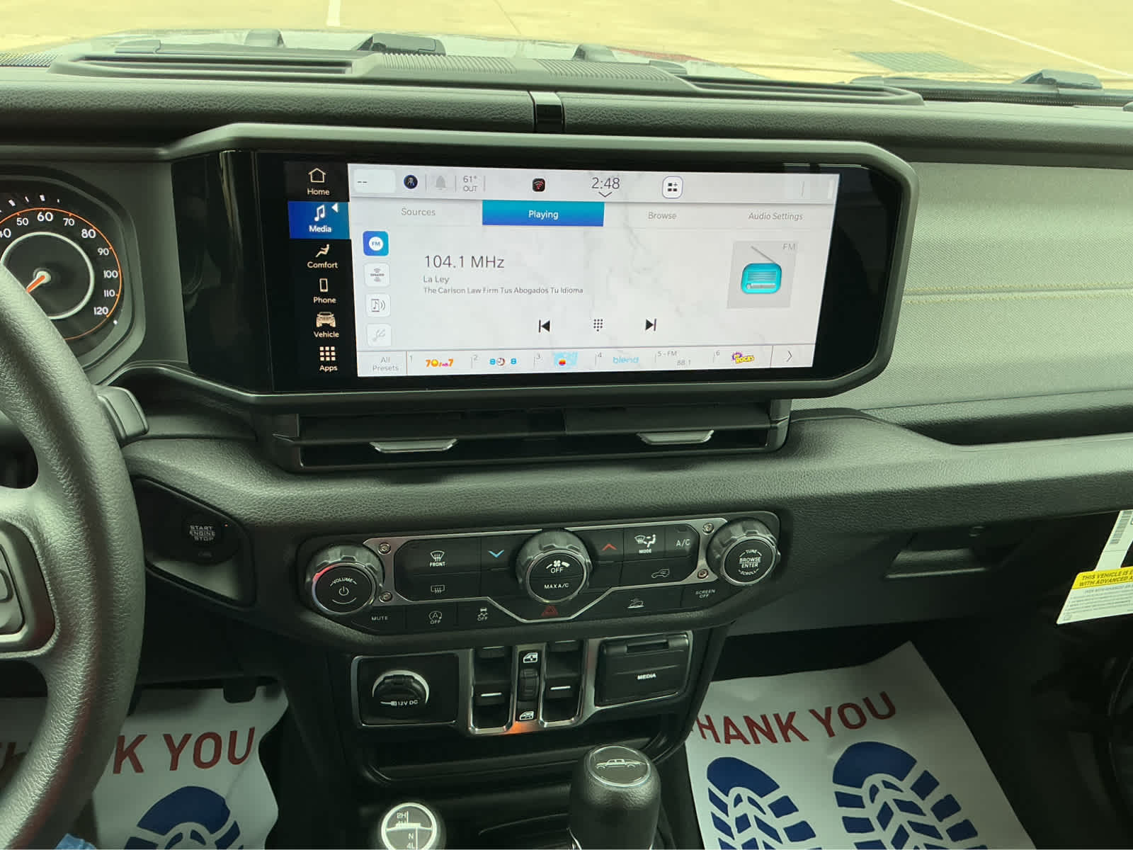new 2026 Jeep Gladiator car, priced at $44,375