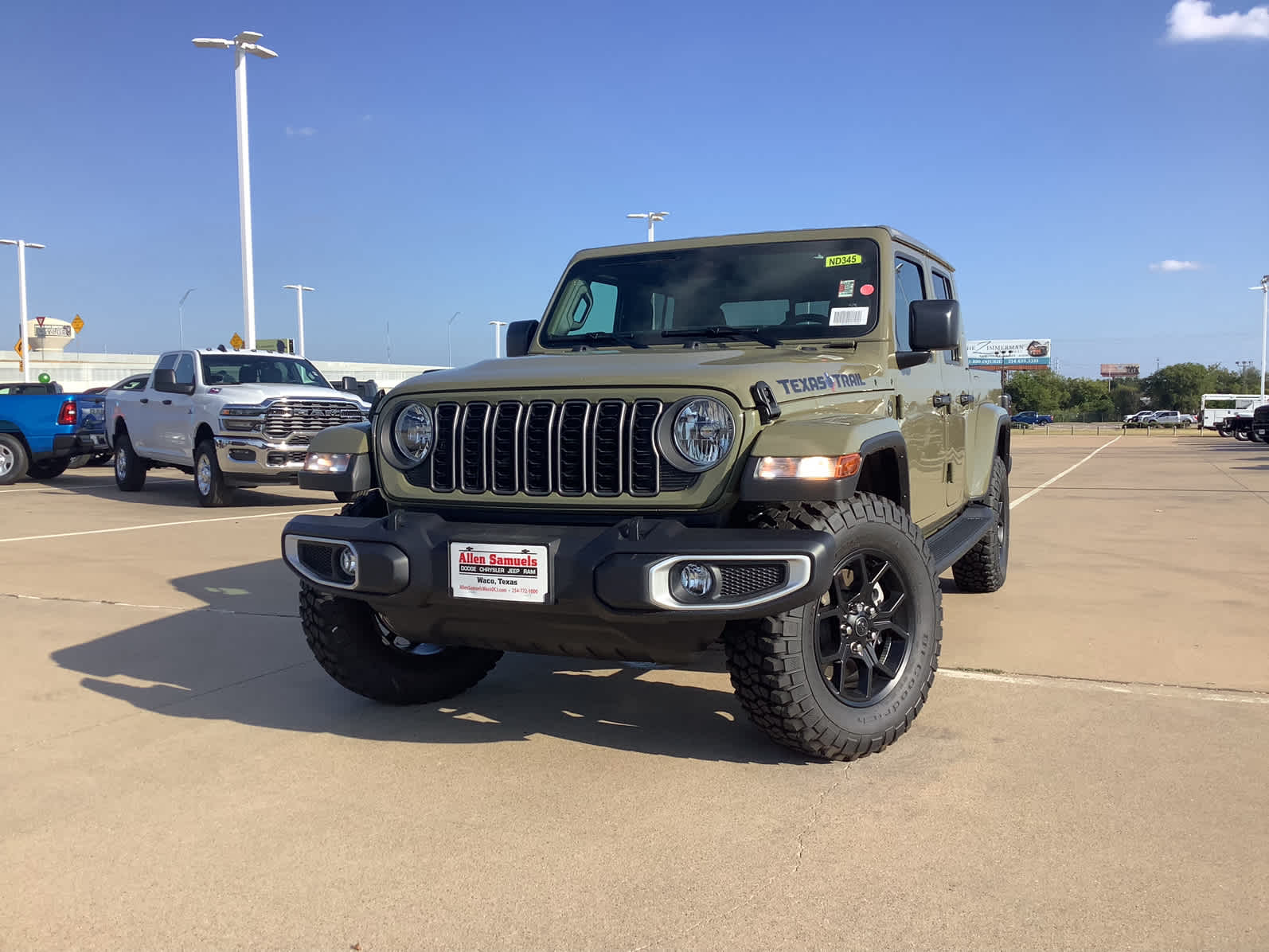 New Car 2025 Jeep Gladiator  Texas Trail For Sale Under $50,000 In Waco, Texas