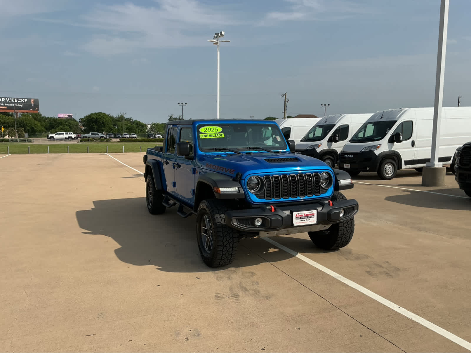 Used Car 2025 Jeep Gladiator  Mojave For Sale Under $60,000 In Waco, Texas