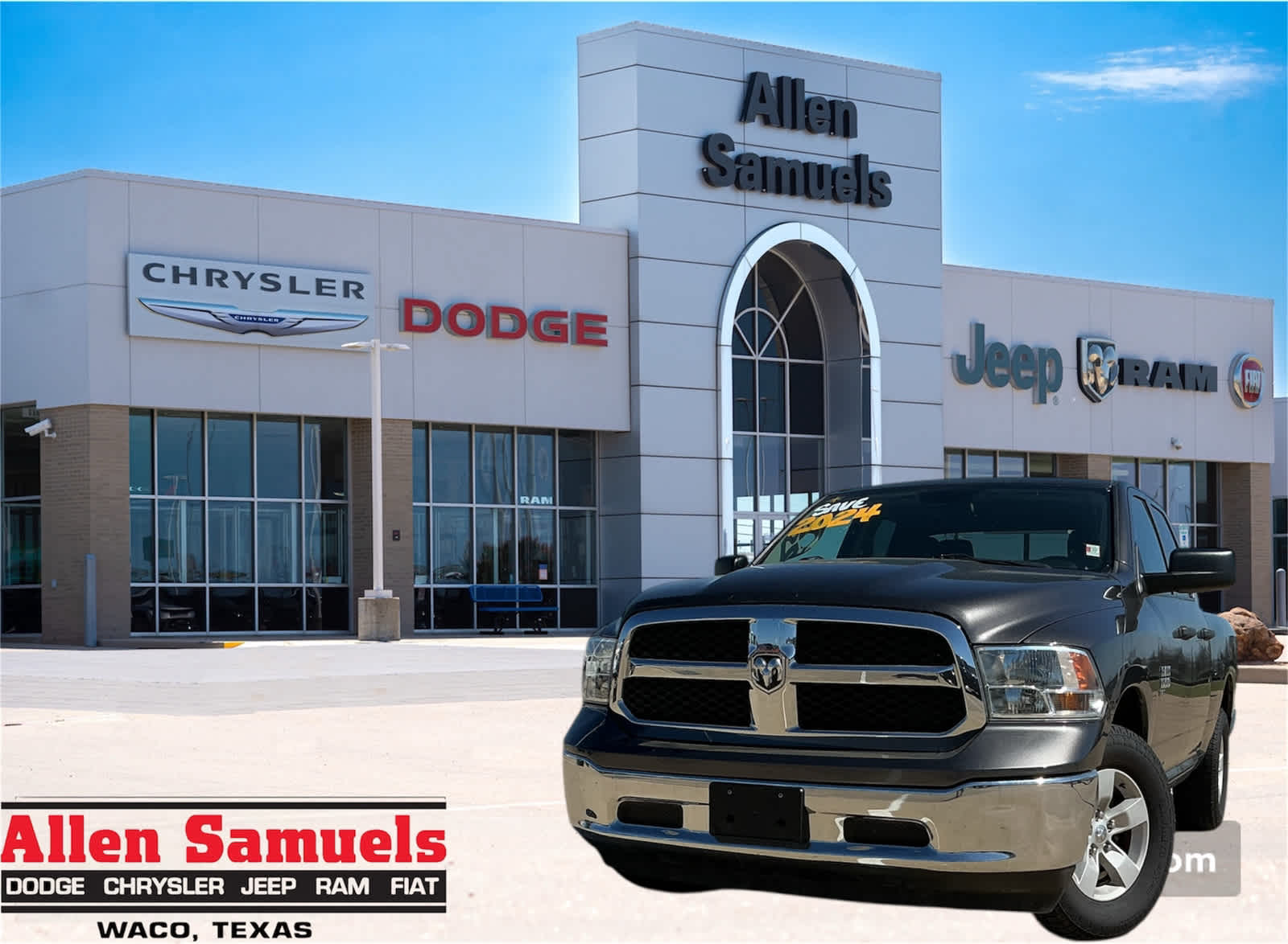 Used Car 2024 Ram 1500 Classic  Slt For Sale Under $40,000 In Waco, Texas