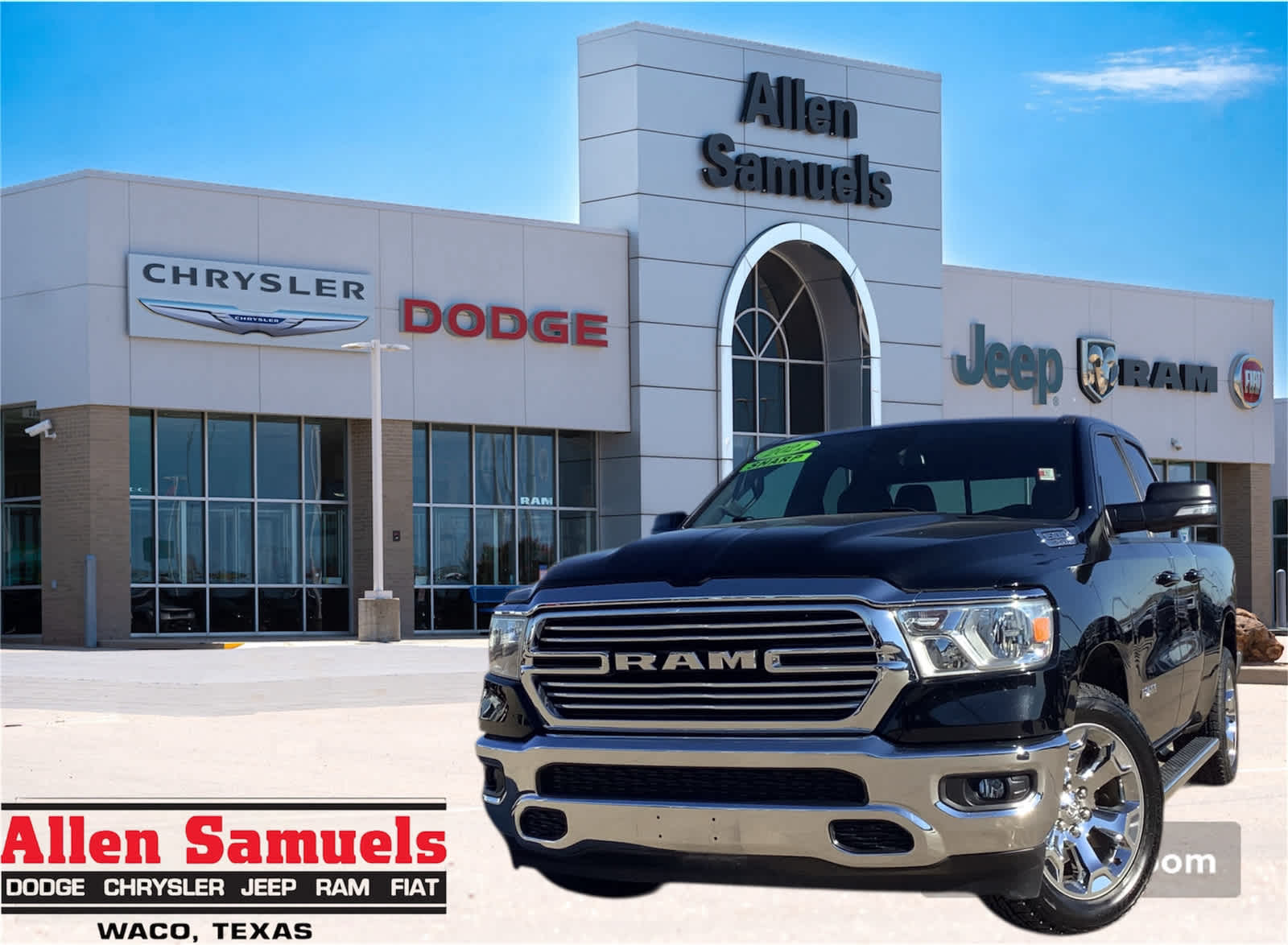 Used Car 2021 Ram 1500  Lone Star For Sale Under $35,000 In Waco, Texas