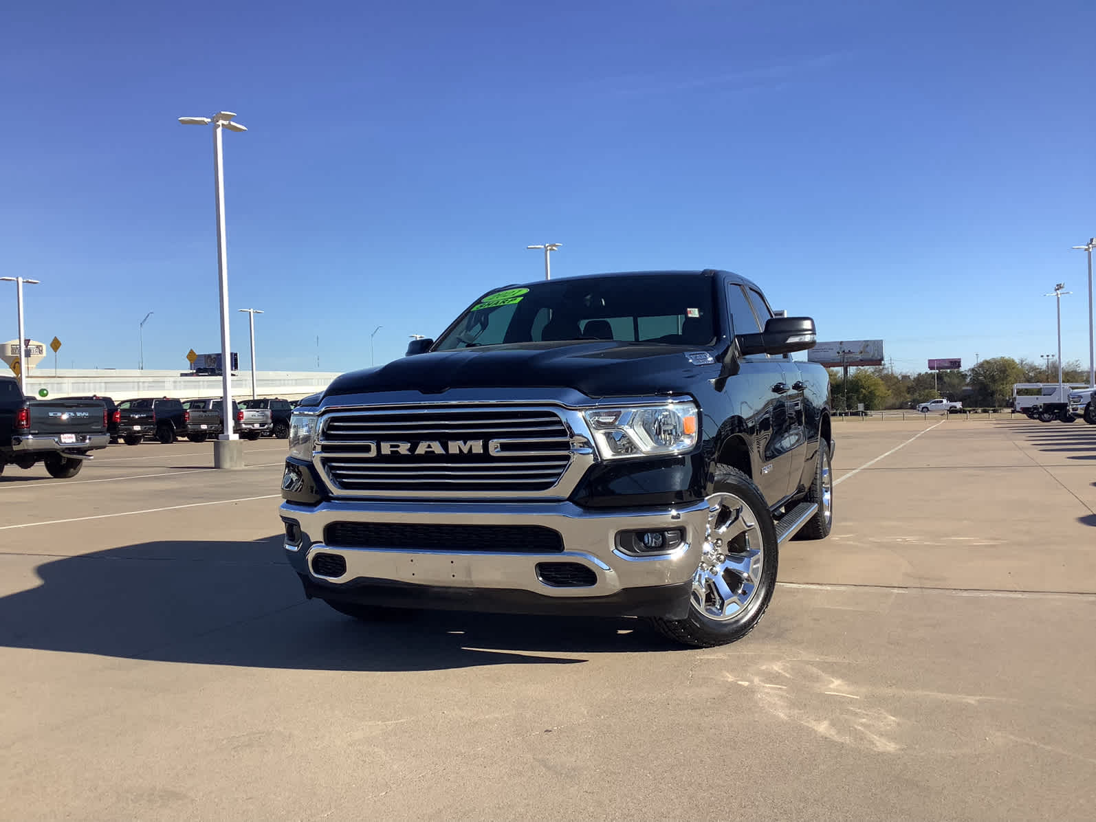 Used Car 2021 Ram 1500  Lone Star For Sale Under $35,000 In Waco, Texas