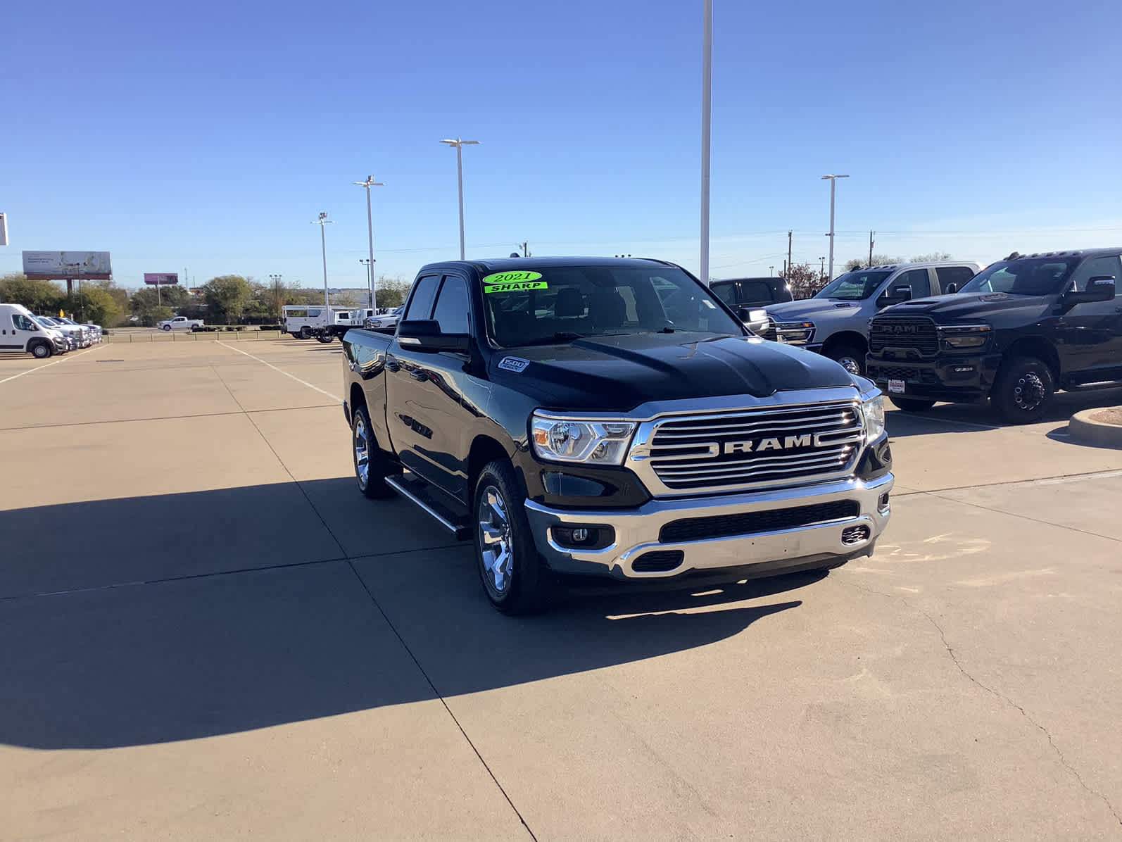 Used Car 2021 Ram 1500  Lone Star For Sale Under $35,000 In Waco, Texas