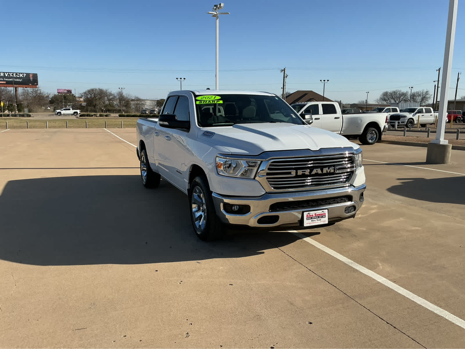 Used Car 2021 Ram 1500  Lone Star For Sale Under $35,000 In Waco, Texas