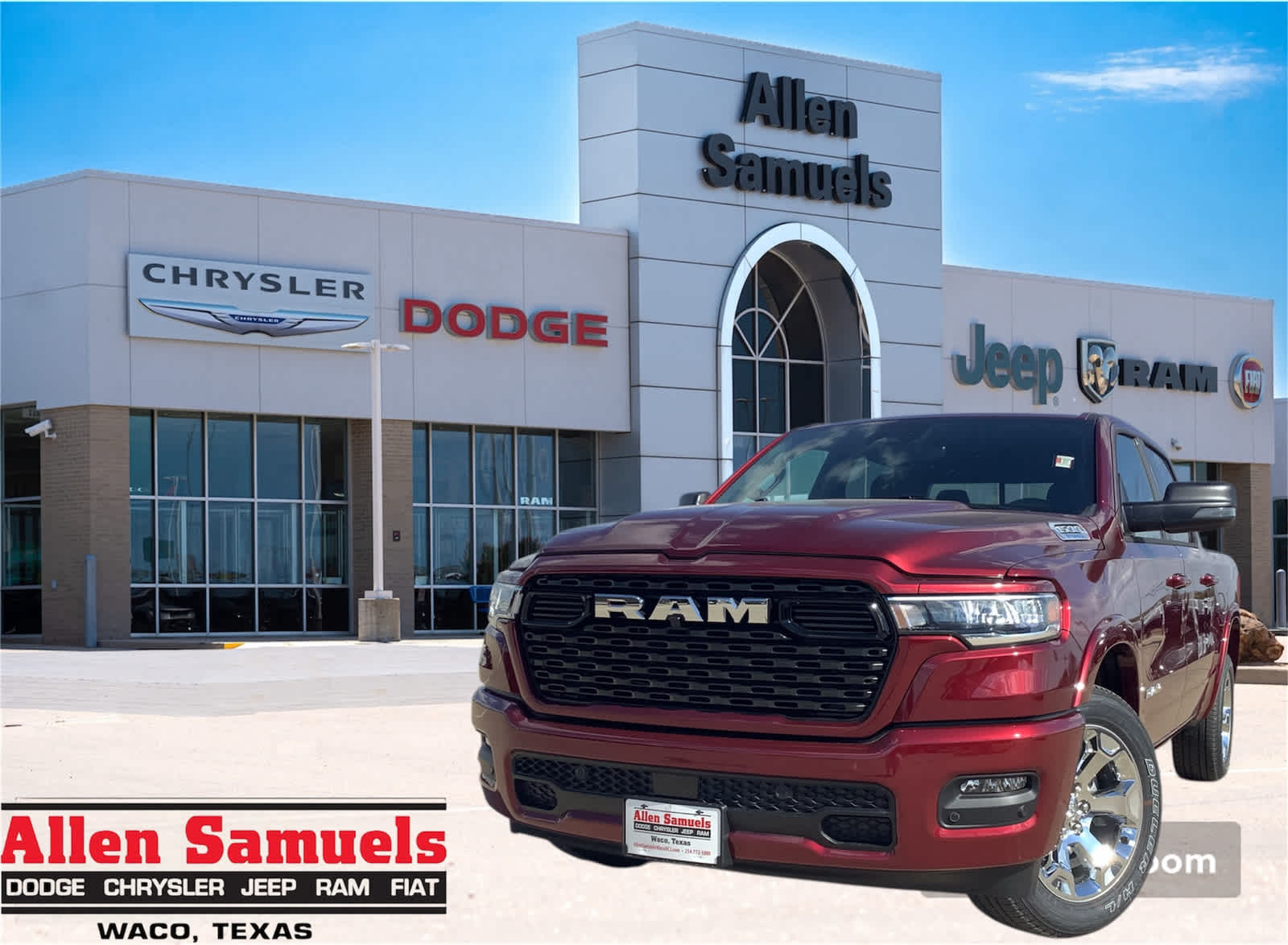 New Car 2025 Ram 1500  Big Horn For Sale Under $60,000 In Waco, Texas