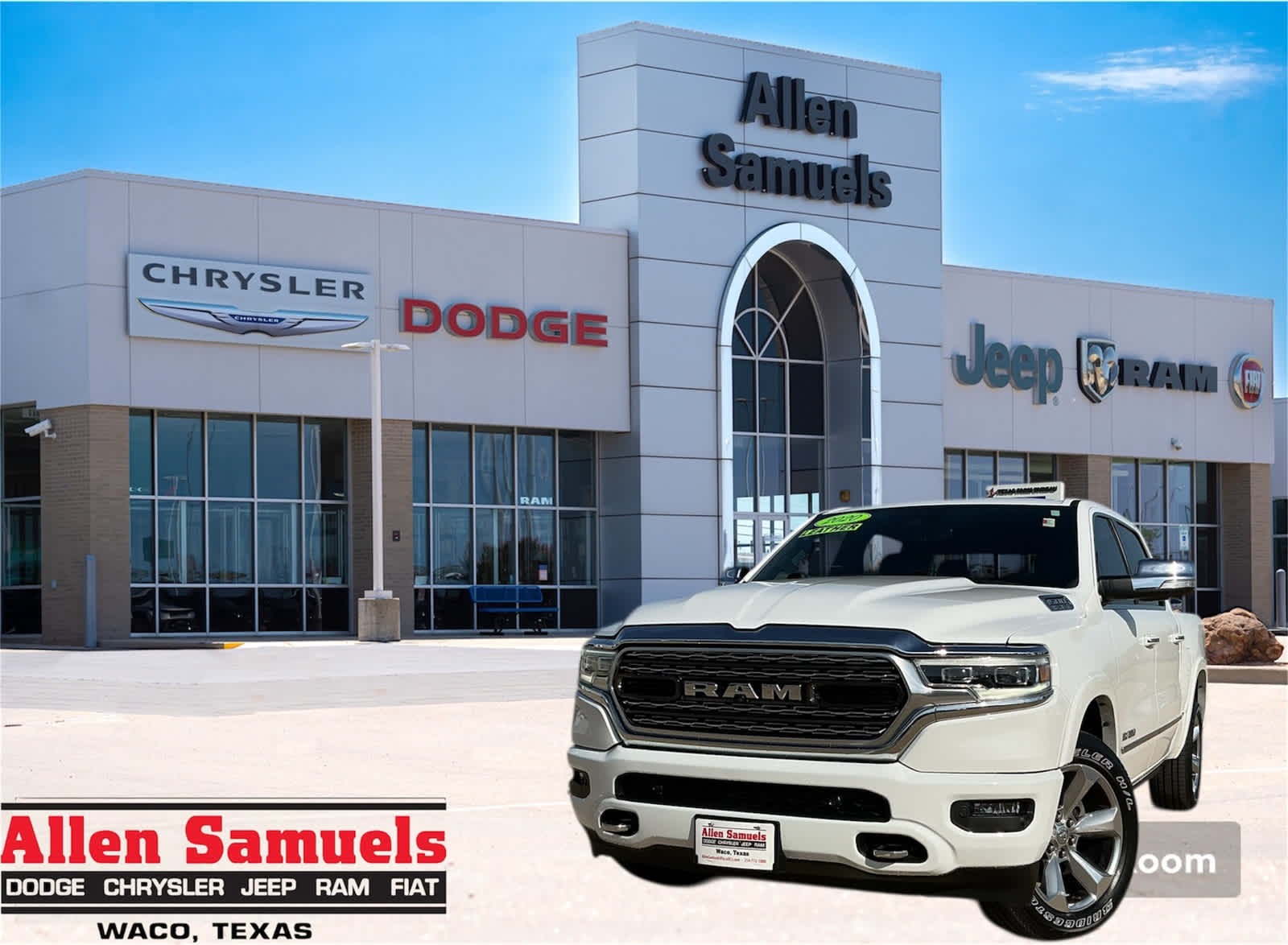Used Car 2020 Ram 1500  Limited For Sale Under $50,000 In Waco, Texas