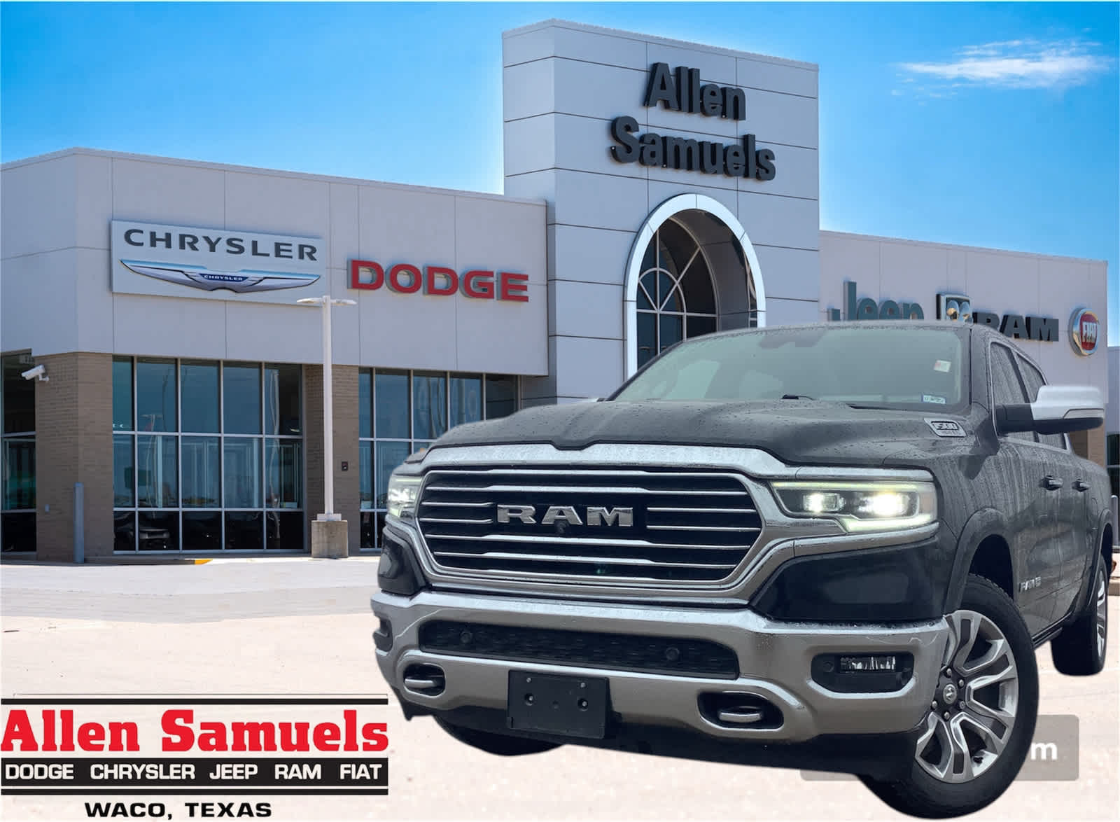 Used Car 2020 Ram 1500  Longhorn For Sale Under $40,000 In Waco, Texas