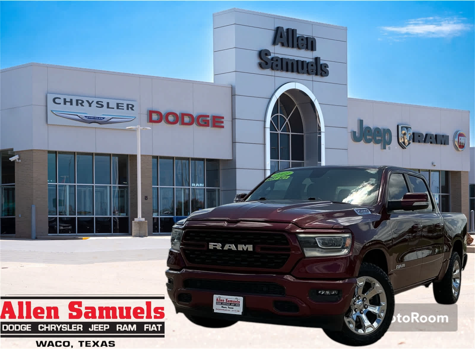 used 2022 Ram 1500 car, priced at $38,450