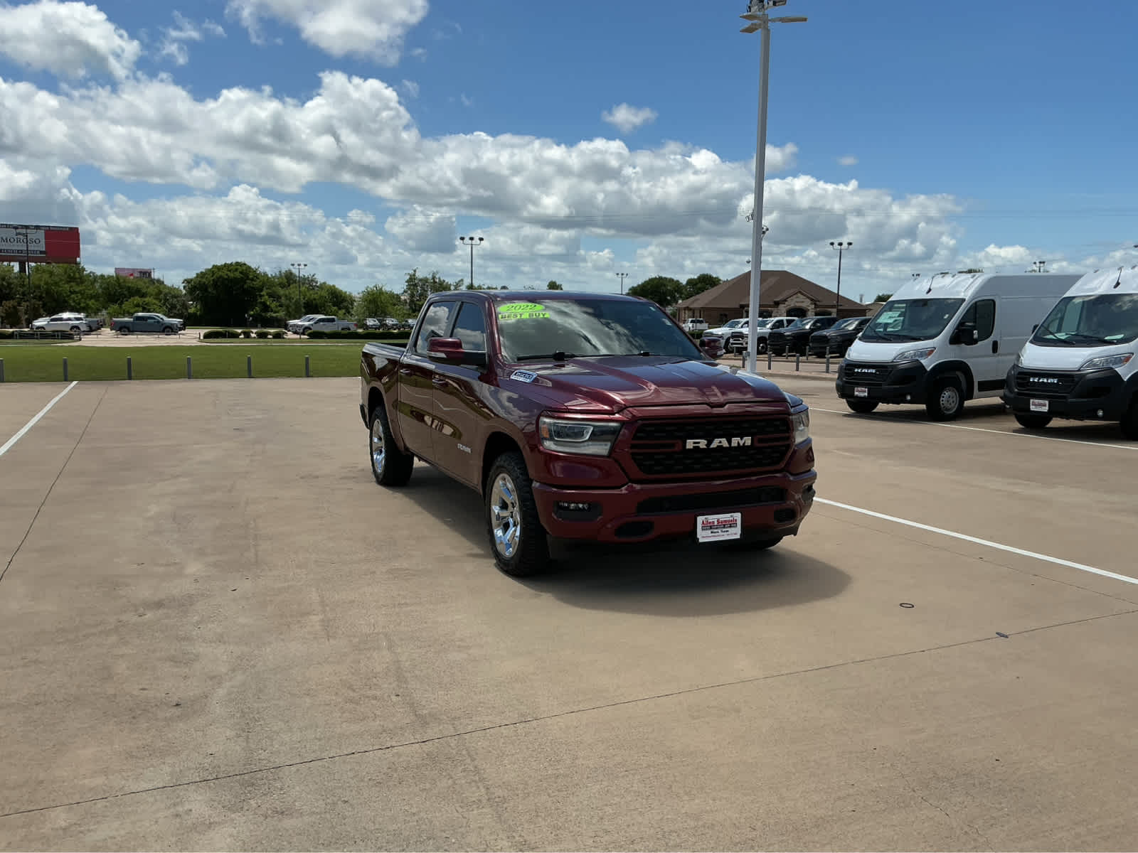 used 2022 Ram 1500 car, priced at $38,450