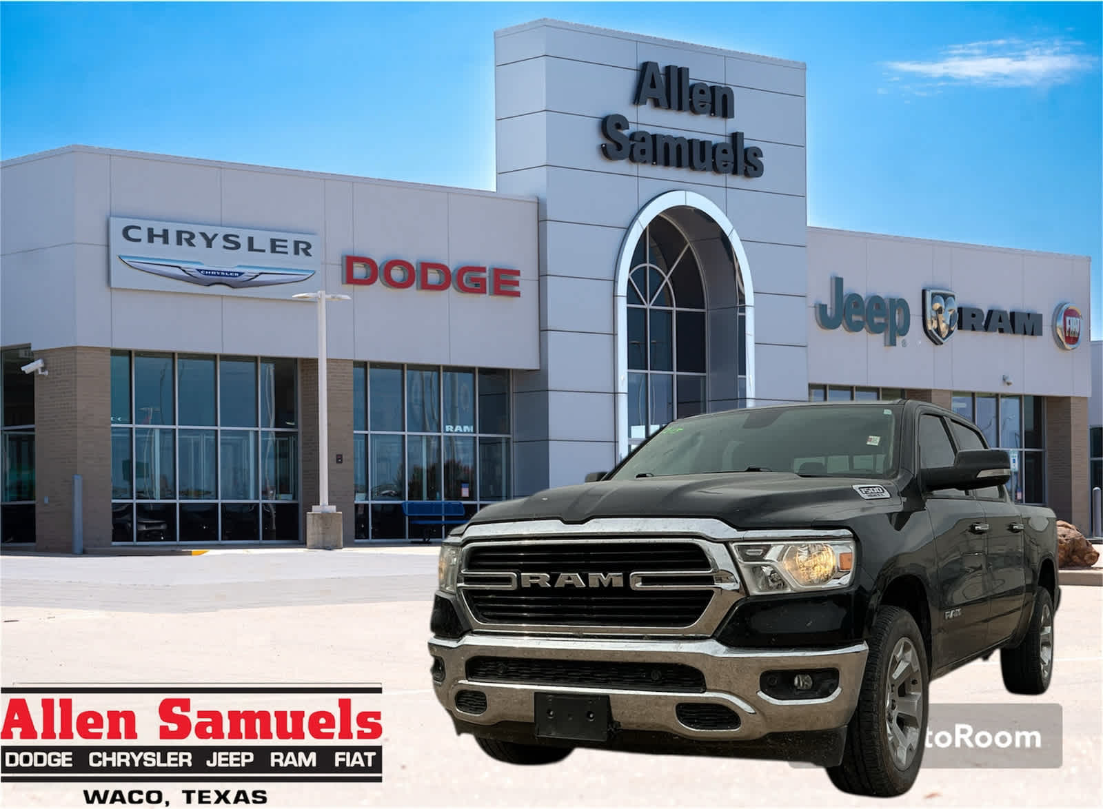 Used Car 2020 Ram 1500  Big Horn For Sale Under $40,000 In Waco, Texas