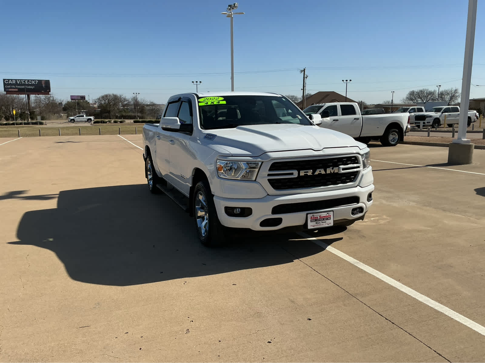 Used Car 2022 Ram 1500  Big Horn For Sale Under $50,000 In Waco, Texas