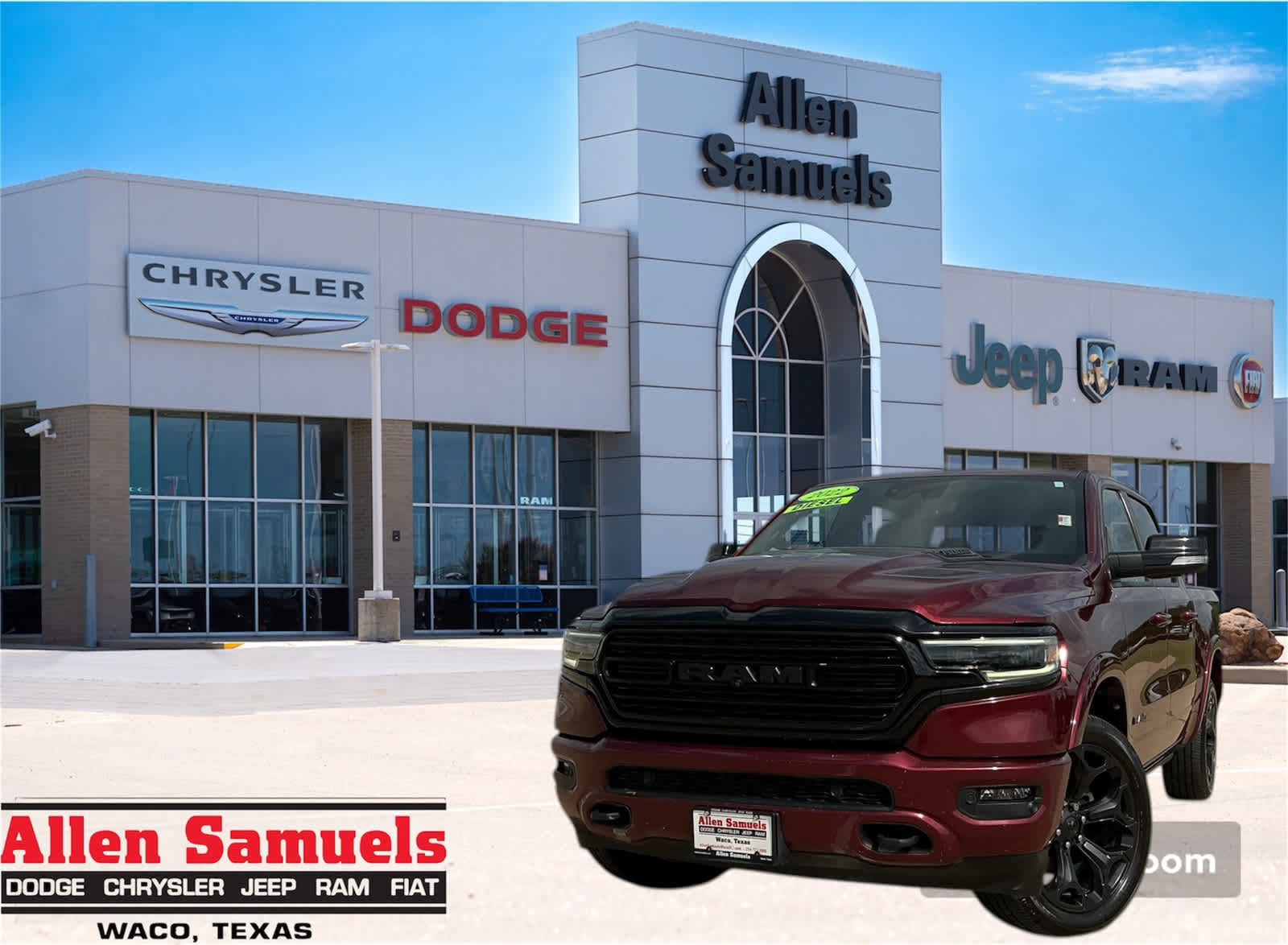used 2022 Ram 1500 car, priced at $48,900
