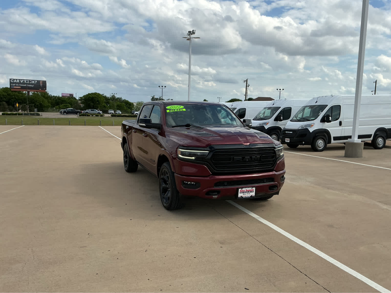 used 2022 Ram 1500 car, priced at $48,900