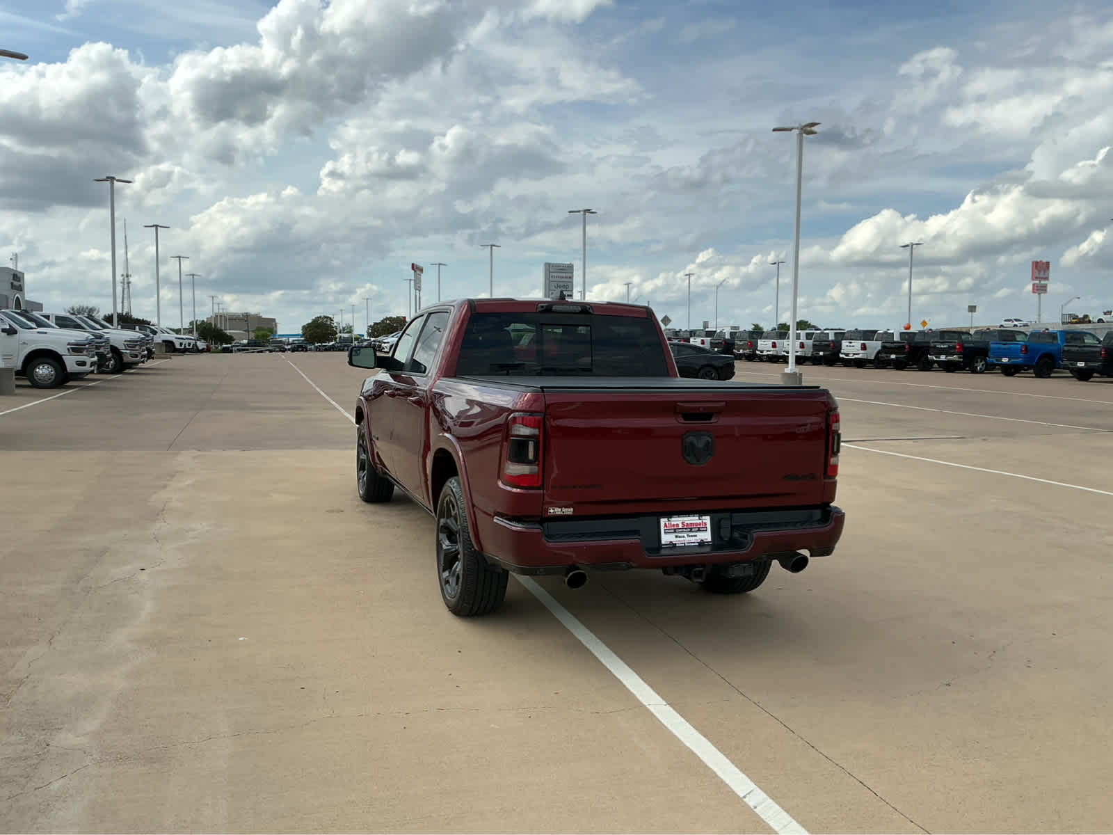 used 2022 Ram 1500 car, priced at $48,900