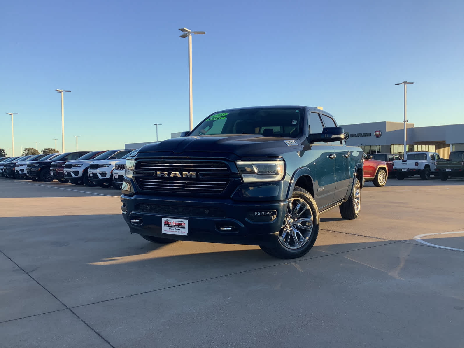 Used Car 2021 Ram 1500  Laramie For Sale Under $40,000 In Waco, Texas