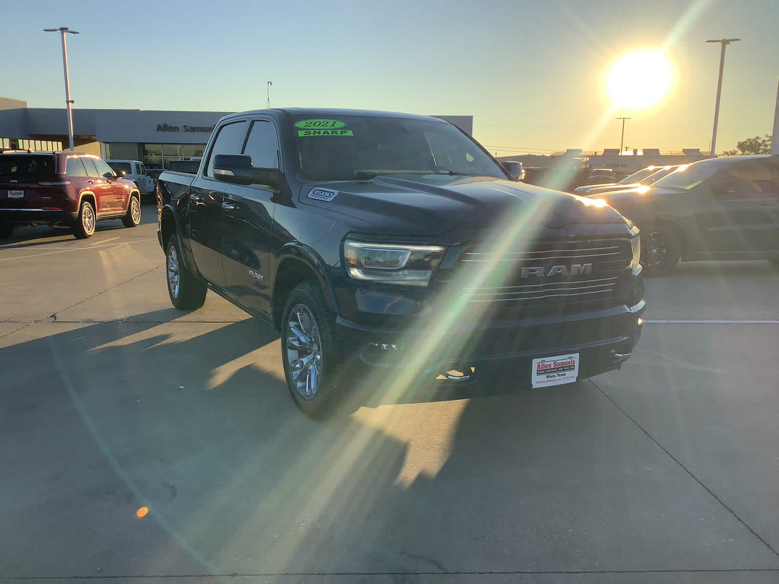Used Car 2021 Ram 1500  Laramie For Sale Under $40,000 In Waco, Texas