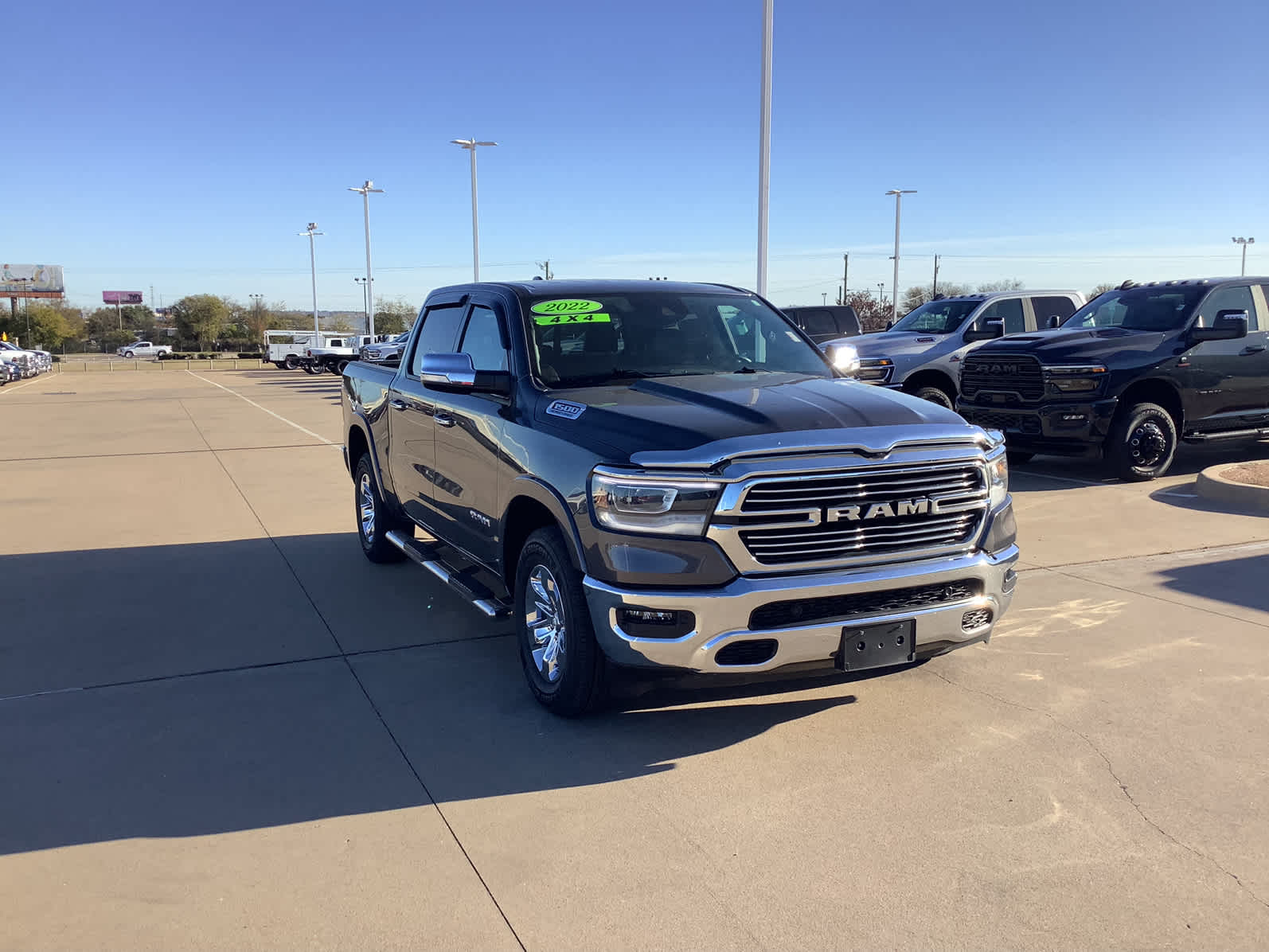 Used Car 2022 Ram 1500  Laramie For Sale Under $50,000 In Waco, Texas