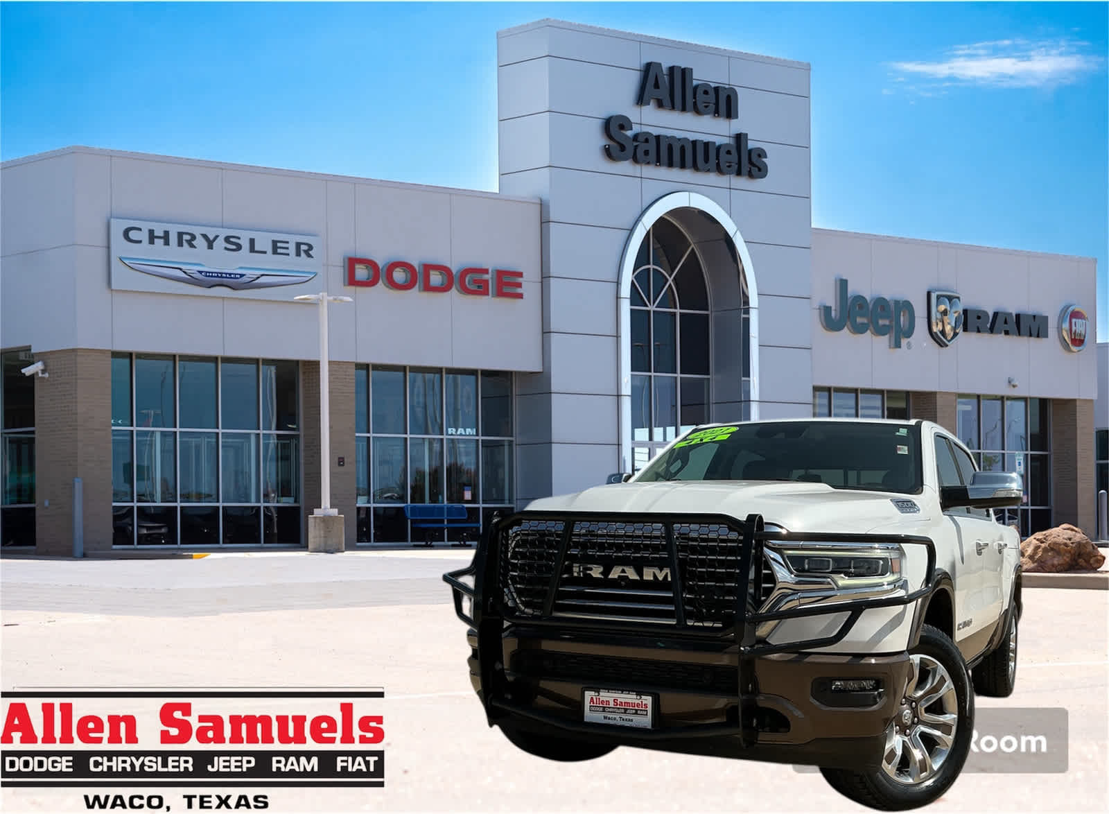 Used Car 2021 Ram 1500  Longhorn For Sale Under $50,000 In Waco, Texas