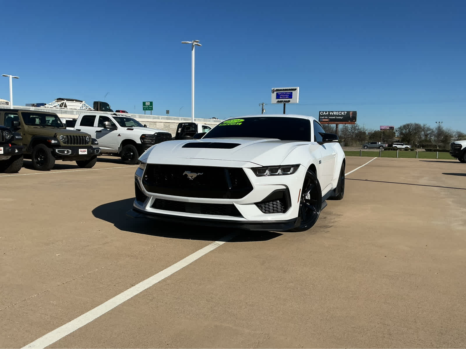 used 2024 Ford Mustang car, priced at $38,565