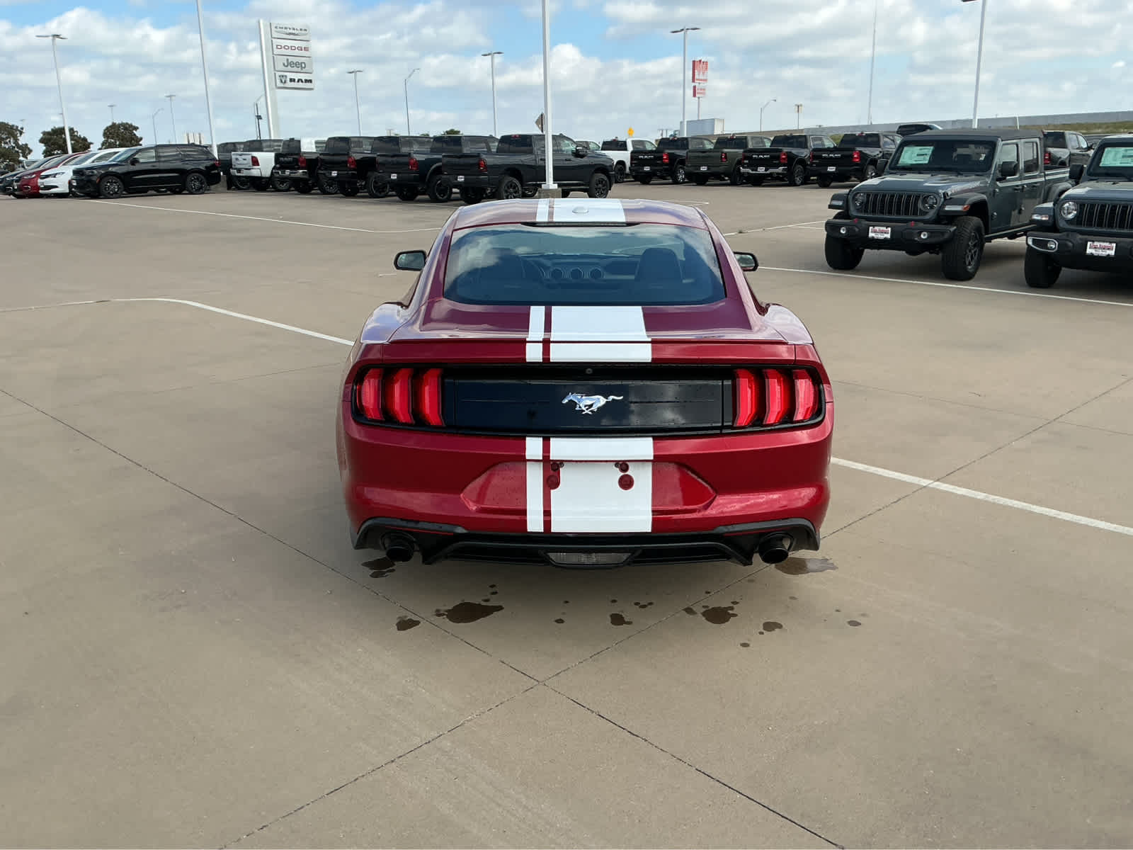 Used Car 2020 Ford Mustang  Ecoboost Premium For Sale Under $25,000 In Waco, Texas