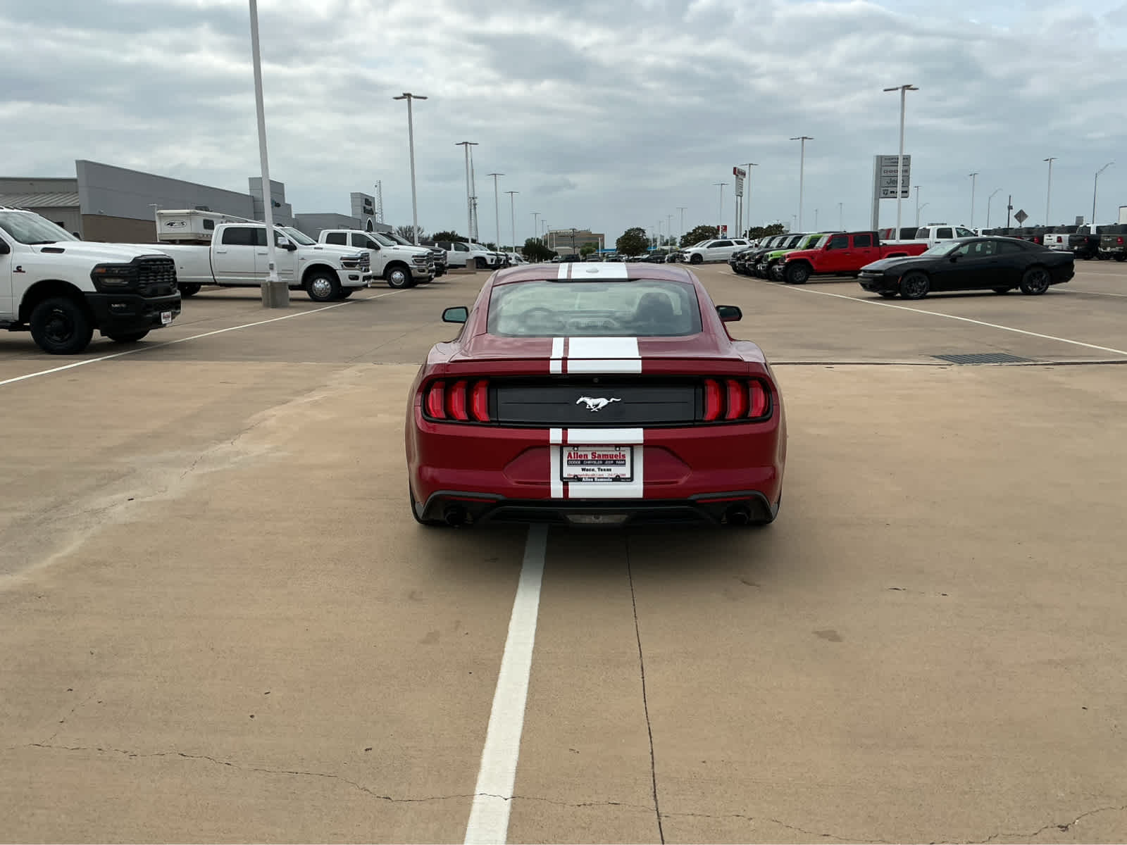 Used Car 2020 Ford Mustang  Ecoboost Premium For Sale Under $25,000 In Waco, Texas