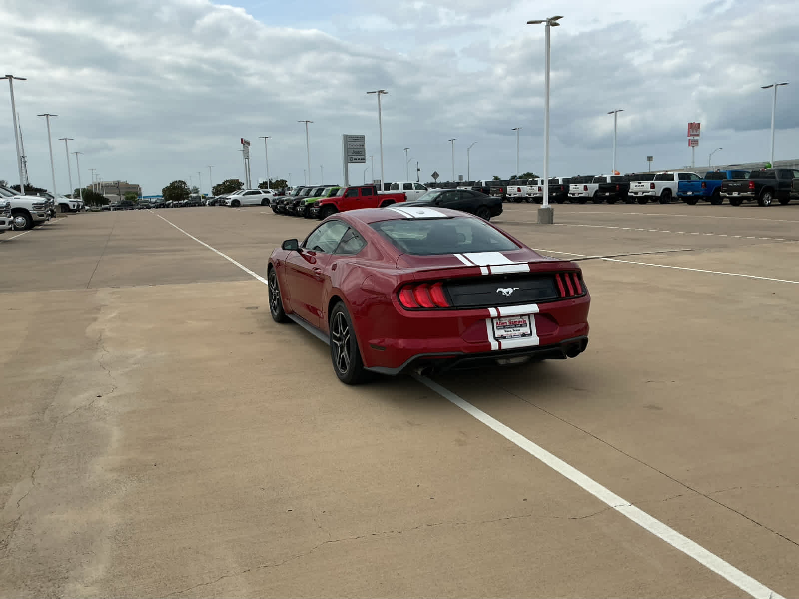 Used Car 2020 Ford Mustang  Ecoboost Premium For Sale Under $25,000 In Waco, Texas