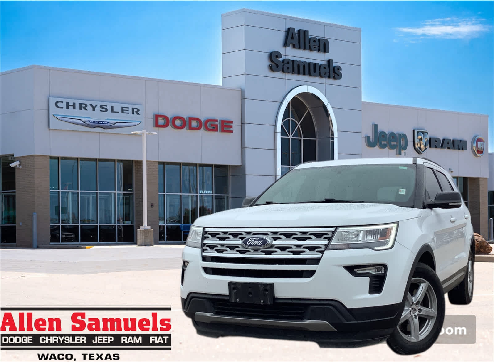 Used Car 2019 Ford Explorer  Xlt For Sale Under $20,000 In Waco, Texas