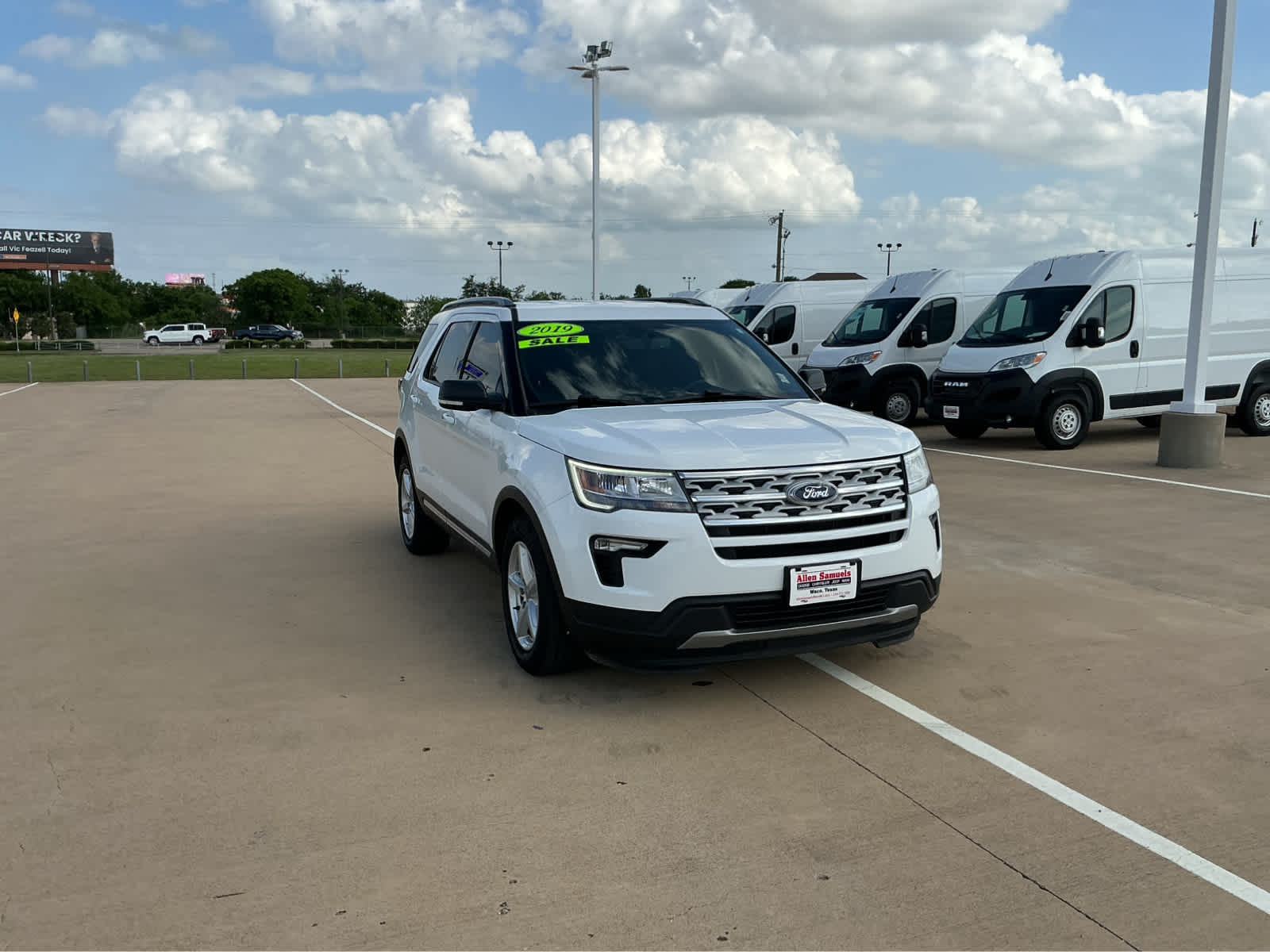 Used Car 2019 Ford Explorer  Xlt For Sale Under $20,000 In Waco, Texas