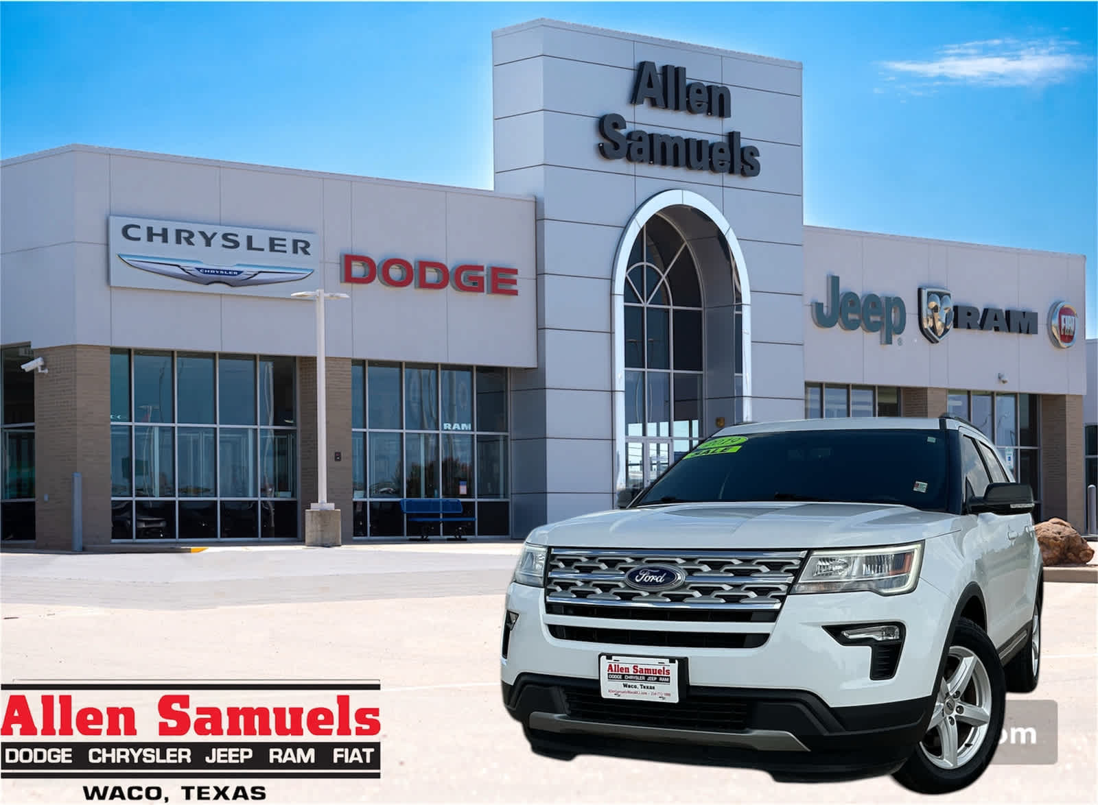 Used Car 2019 Ford Explorer  Xlt For Sale Under $20,000 In Waco, Texas