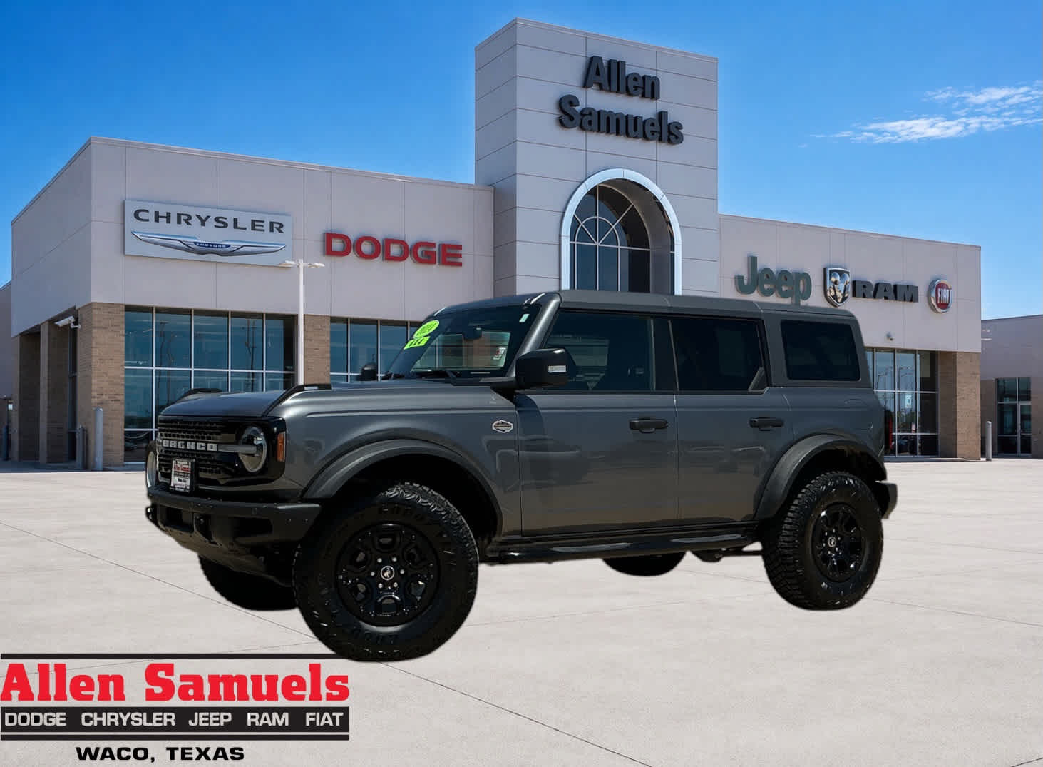 Used Car 2024 Ford Bronco  Wildtrak For Sale Under $60,000 In Waco, Texas