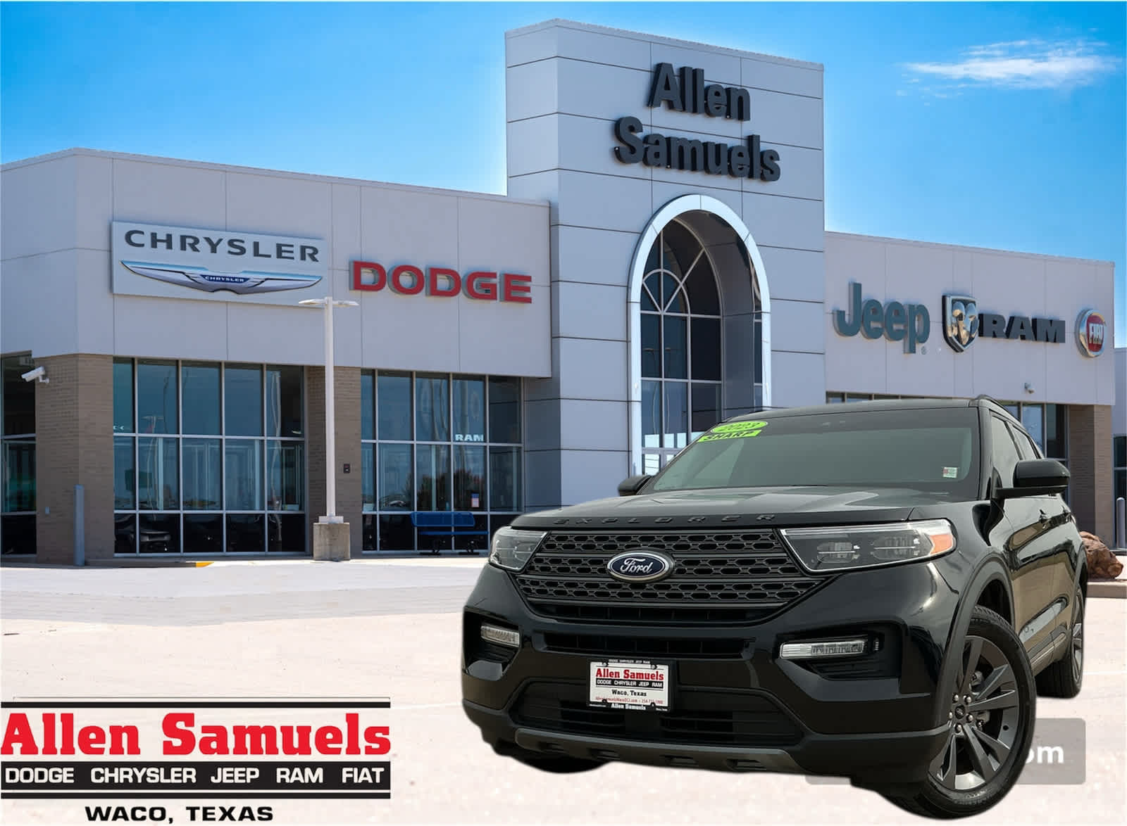 Used Car 2023 Ford Explorer  Xlt For Sale Under $30,000 In Waco, Texas