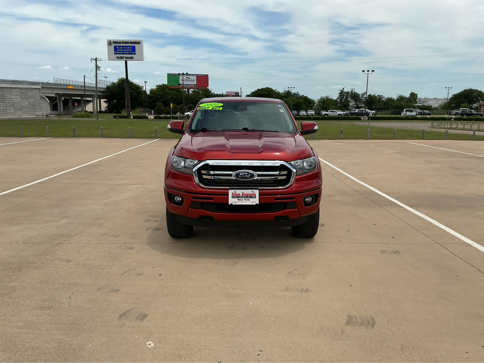 Used Car 2022 Ford Ranger  Lariat For Sale Under $40,000 In Waco, Texas
