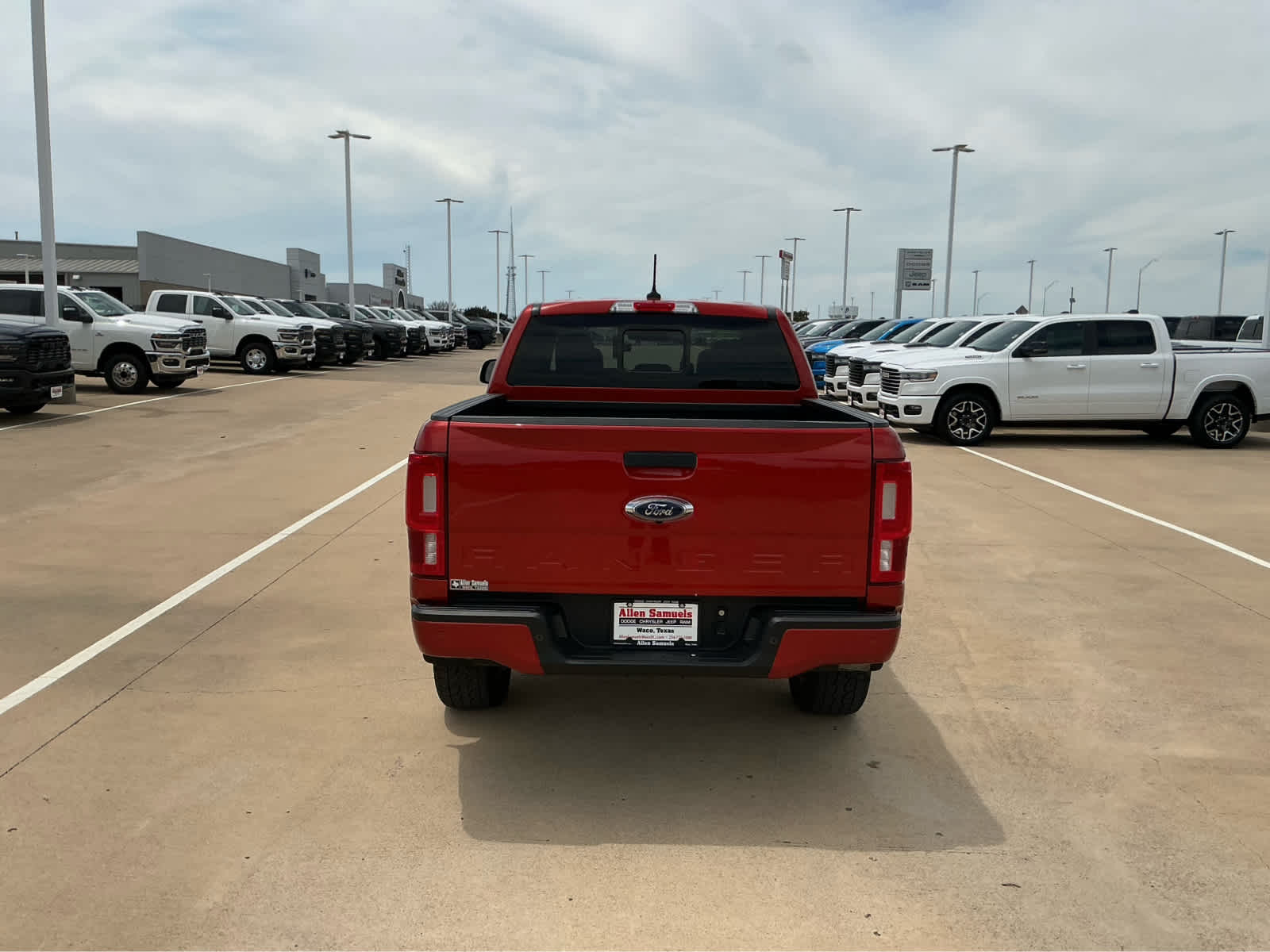 Used Car 2022 Ford Ranger  Lariat For Sale Under $40,000 In Waco, Texas