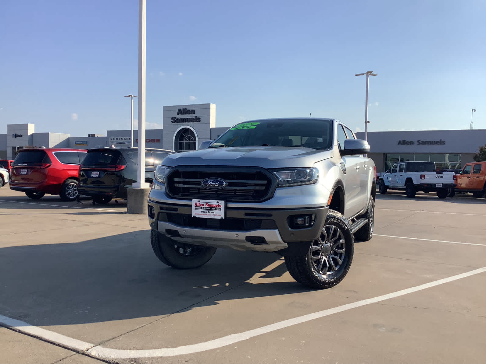 Used Car 2022 Ford Ranger  Lariat For Sale Under $40,000 In Waco, Texas